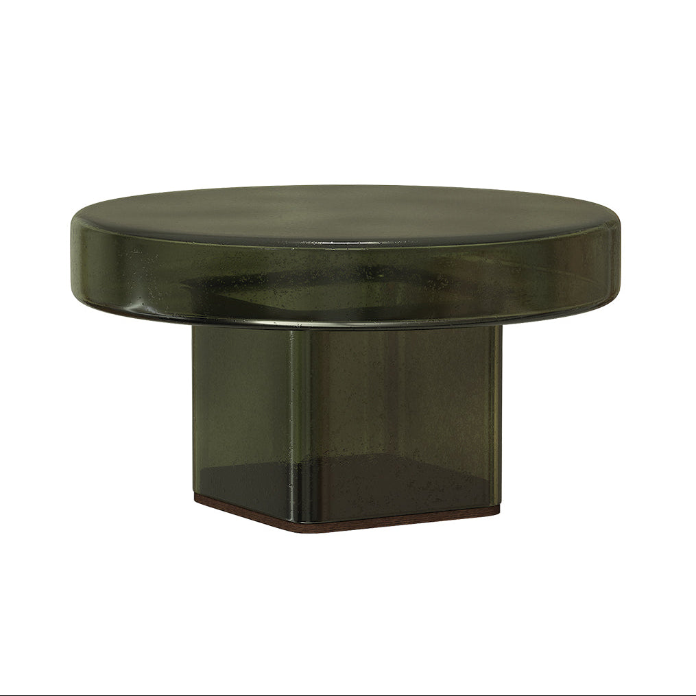 NAKED Coffee Table Green Glass