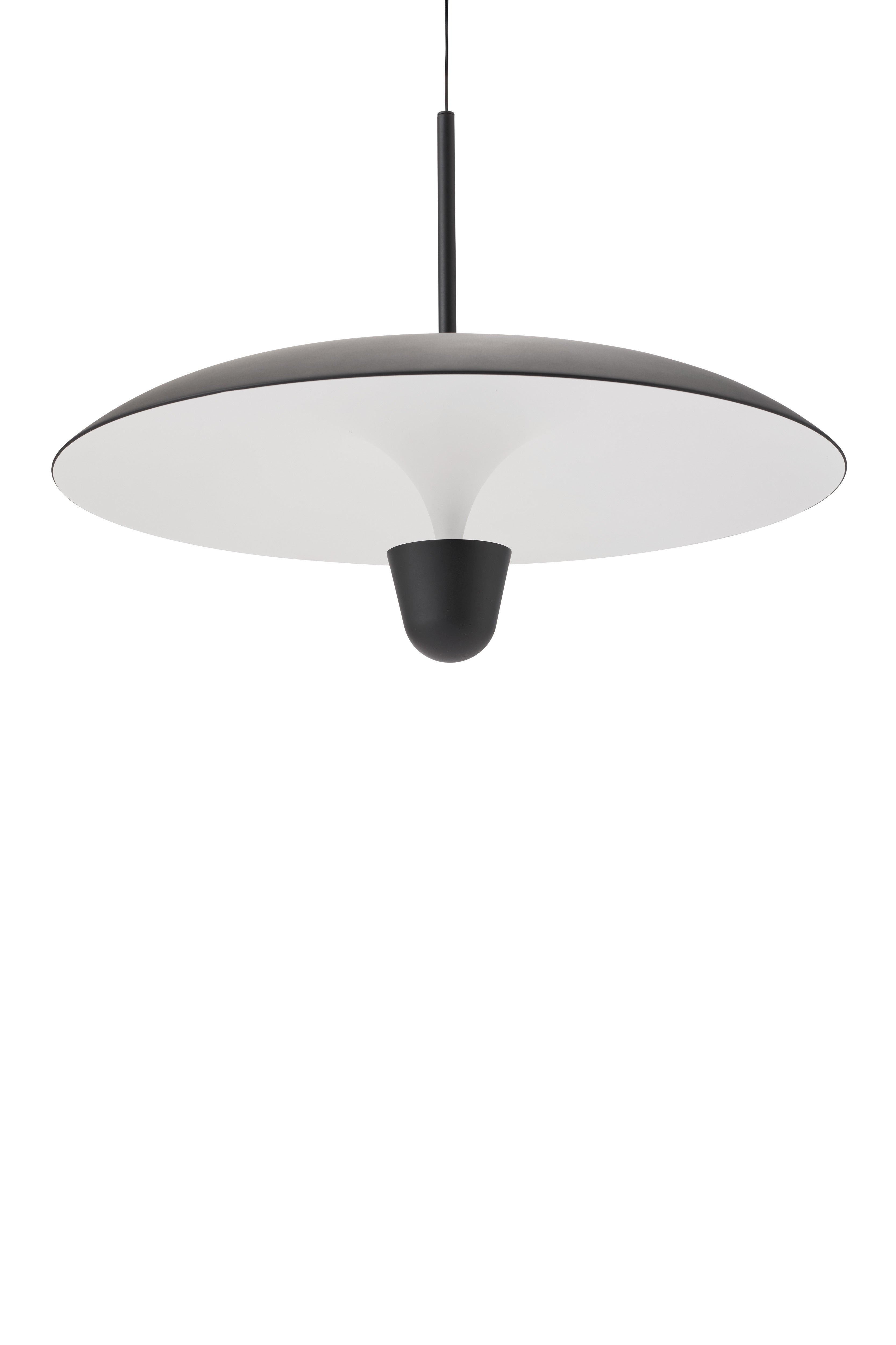 KANTARELL Pendant Lamp Black with White Finish