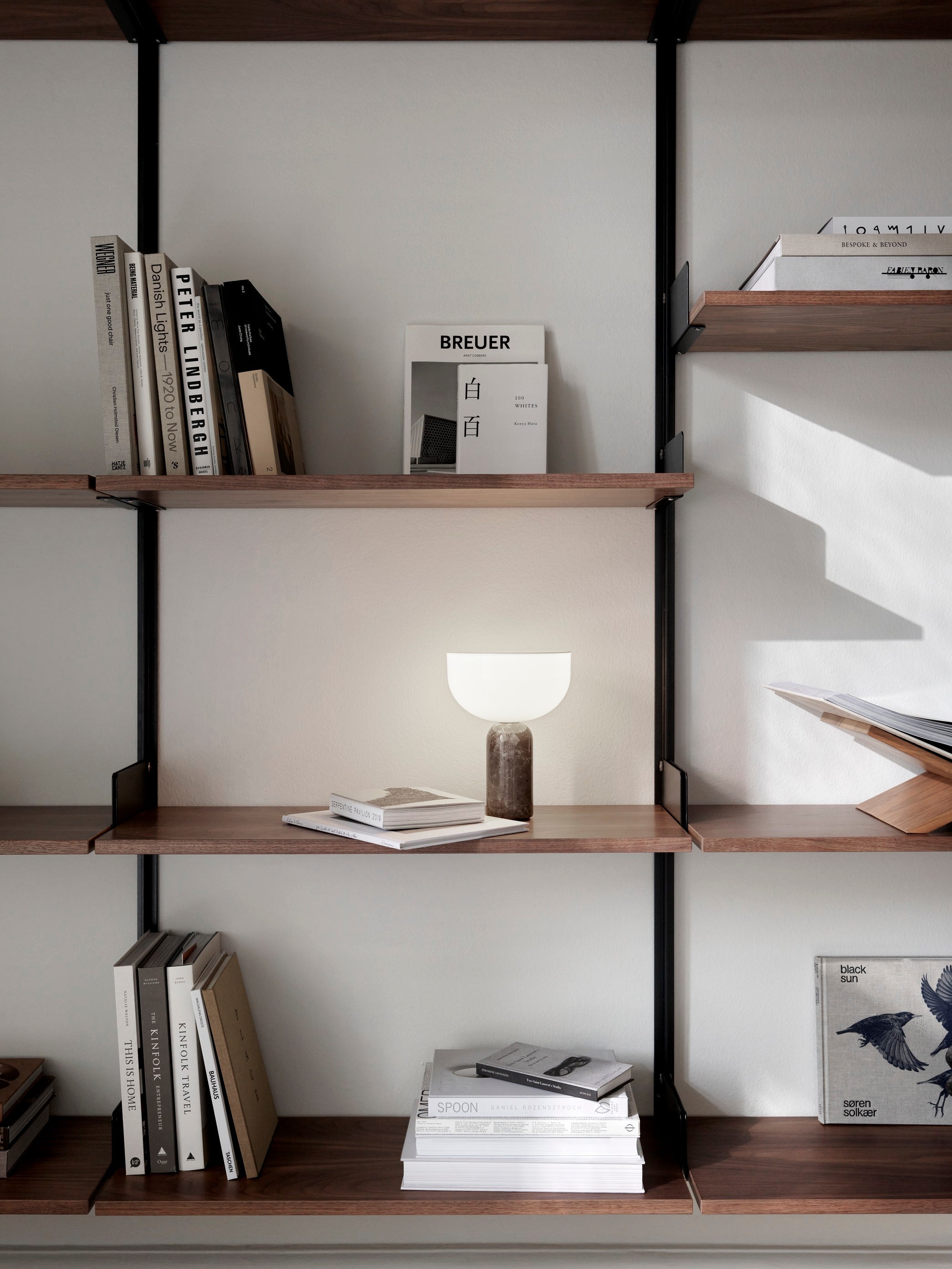 Tragbare Lampe KIZU grauer Marmor
