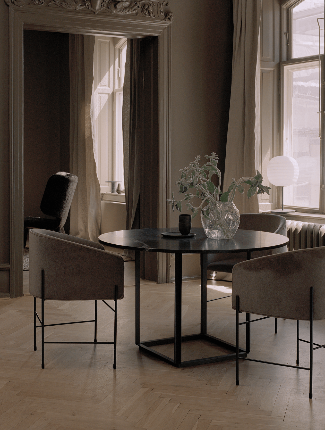 Upholstered Covent chair