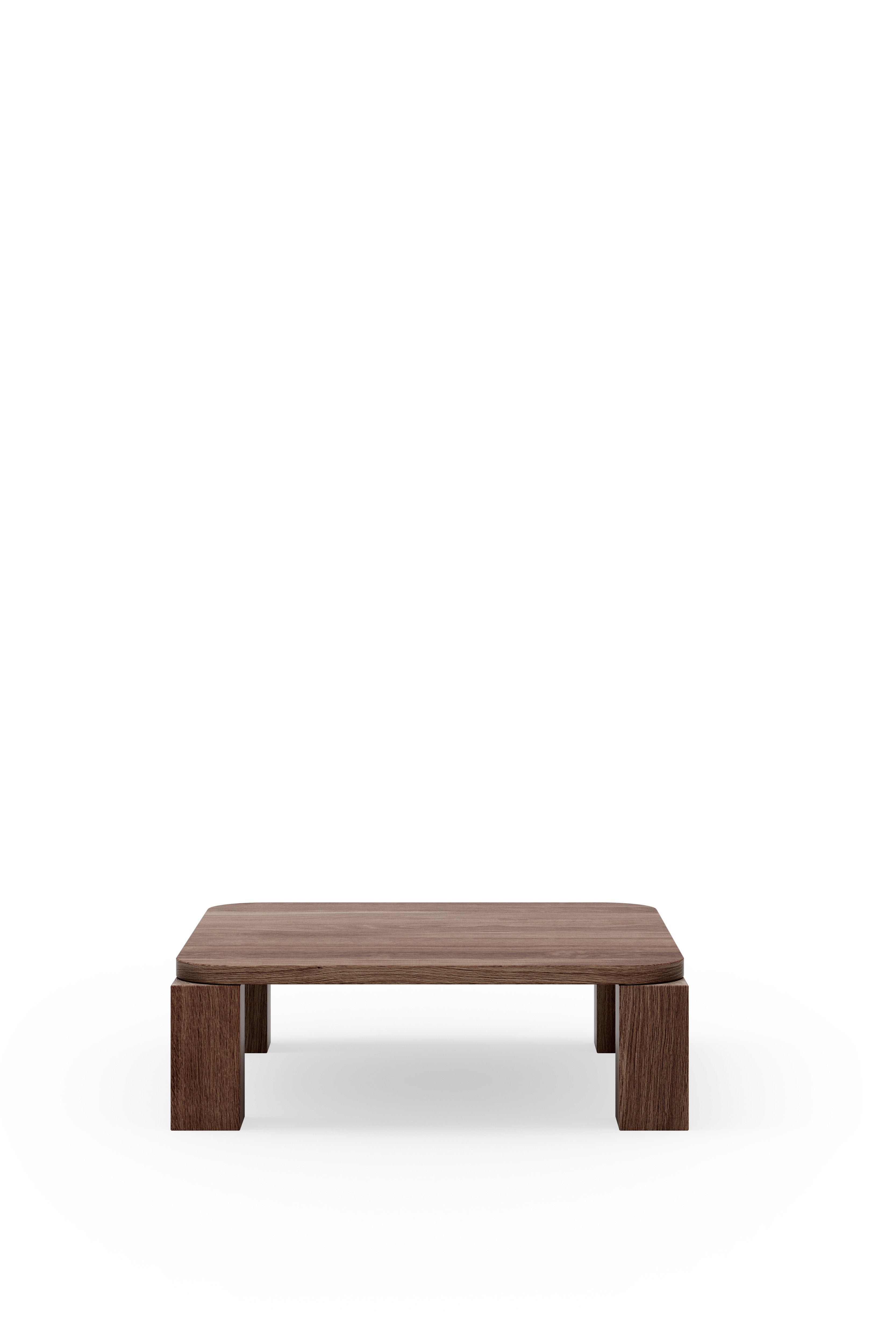 Coffee table Atlas dark oak