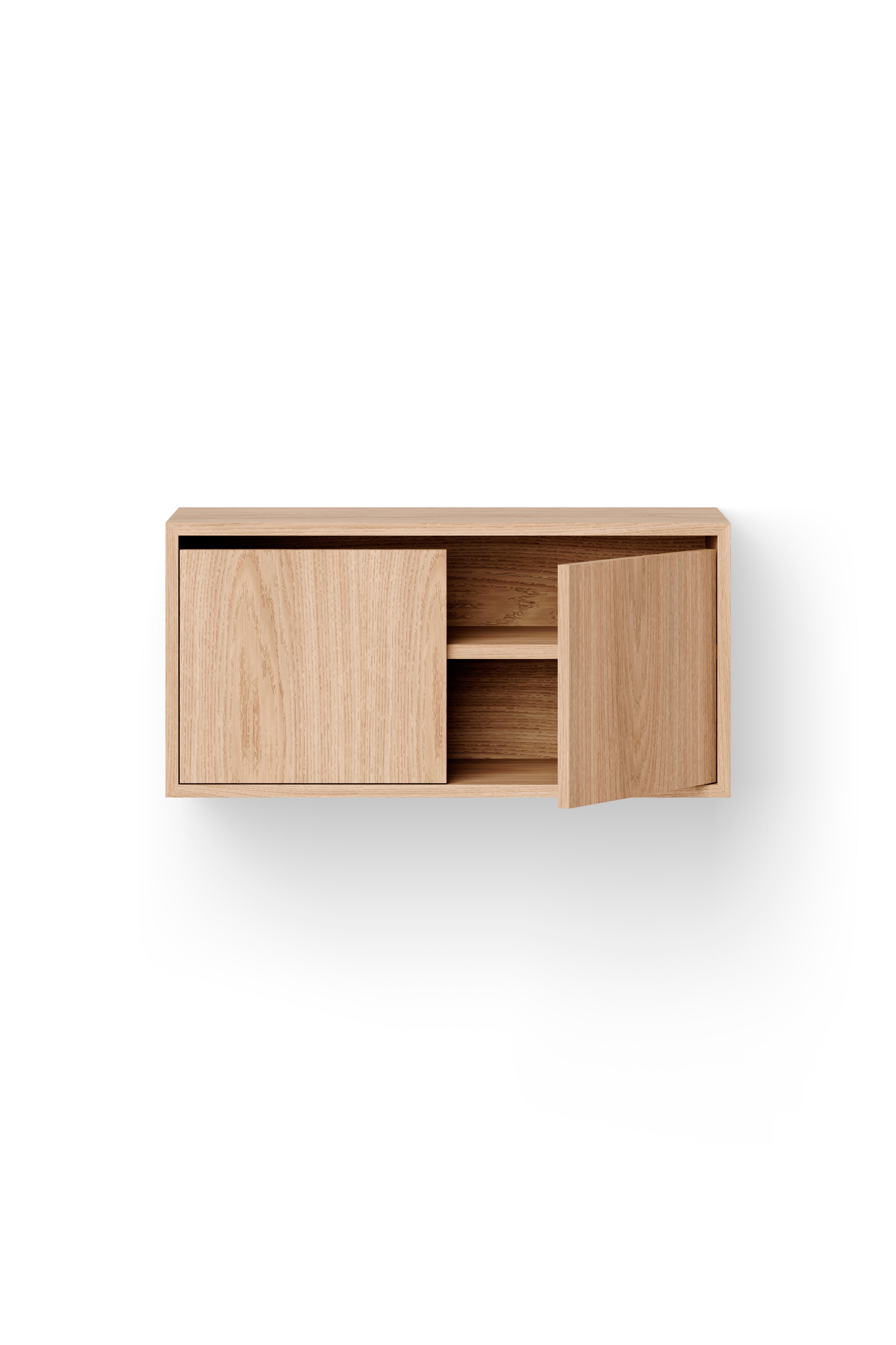 Hanging cabinet with the door New Works Oak Veneer