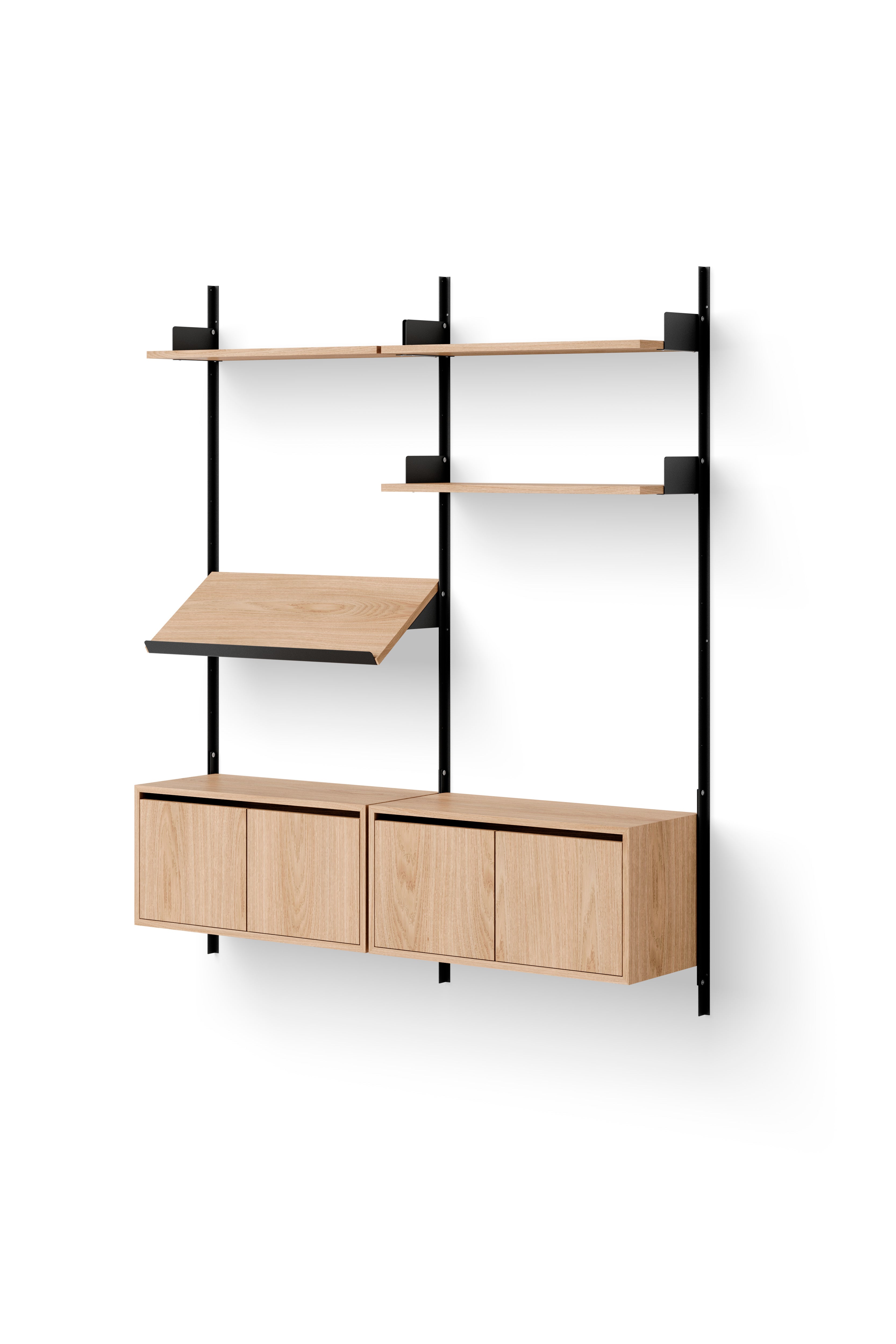 Hanging cabinet with the door New Works Oak Veneer