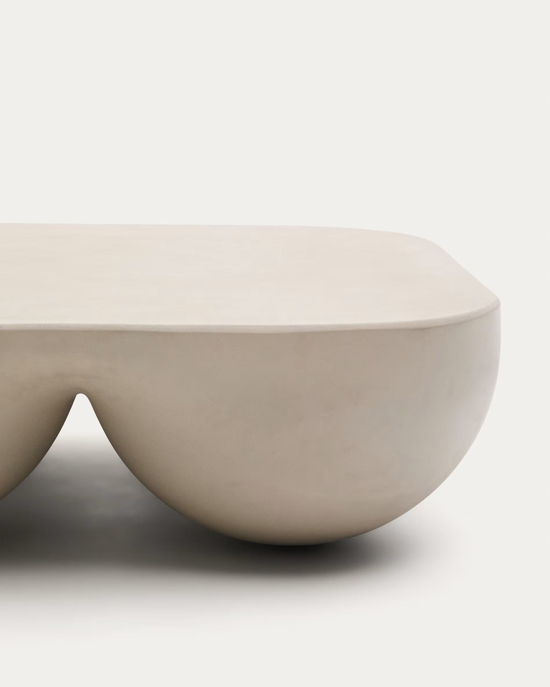 Couchtisch COLBA beige Polystone 