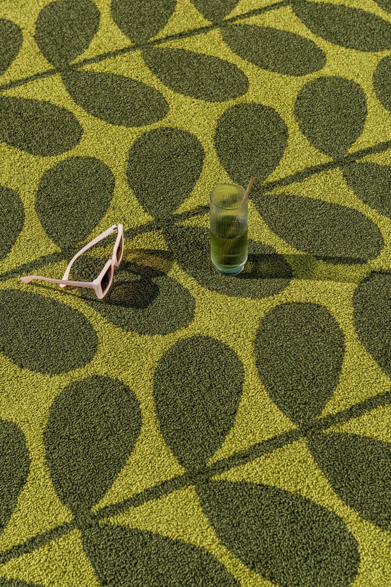 Außenmatte SOLID STEM SEAGRASS grün