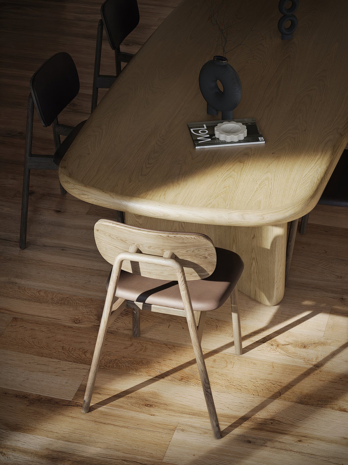 OKAL Table Natural Oak