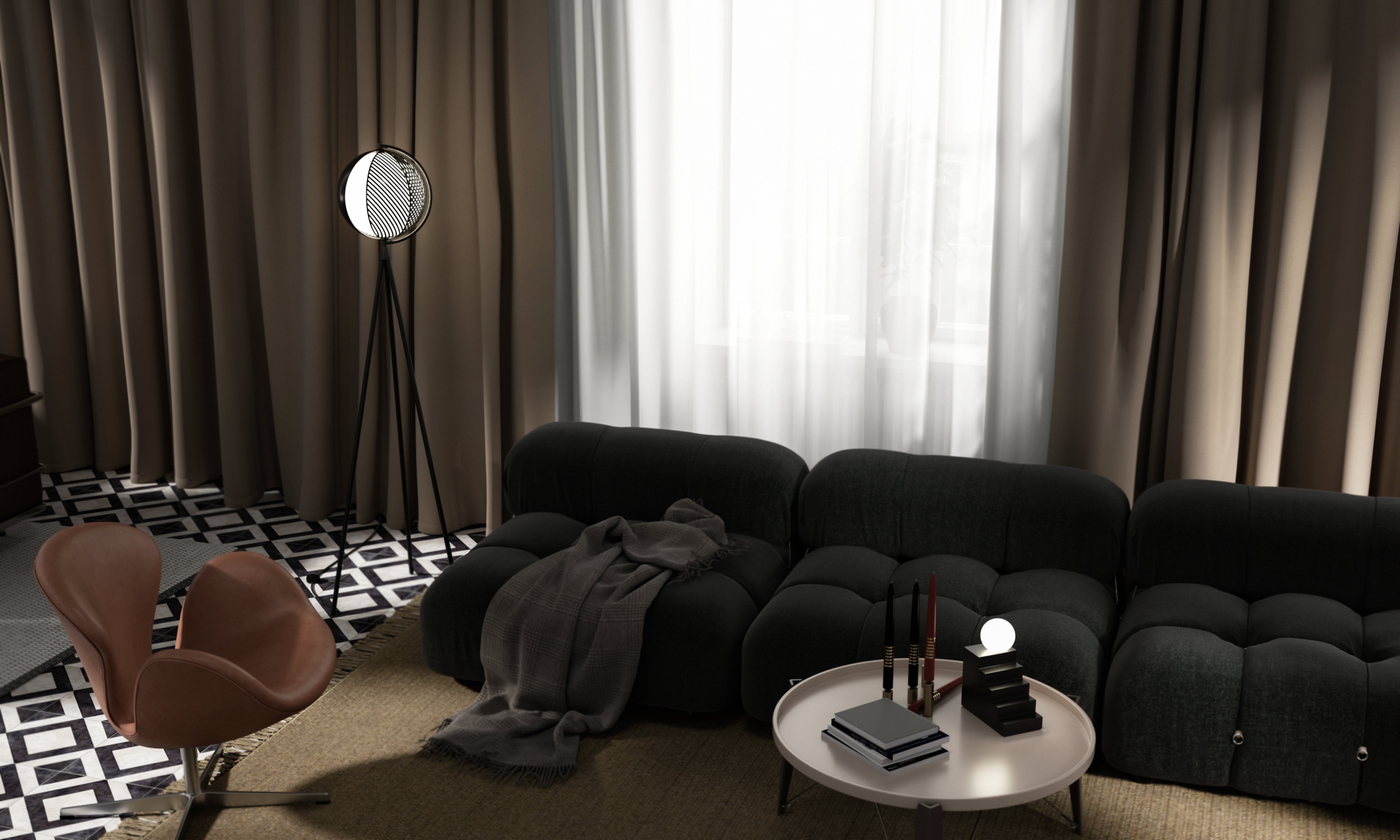 MONDO black floor lamp