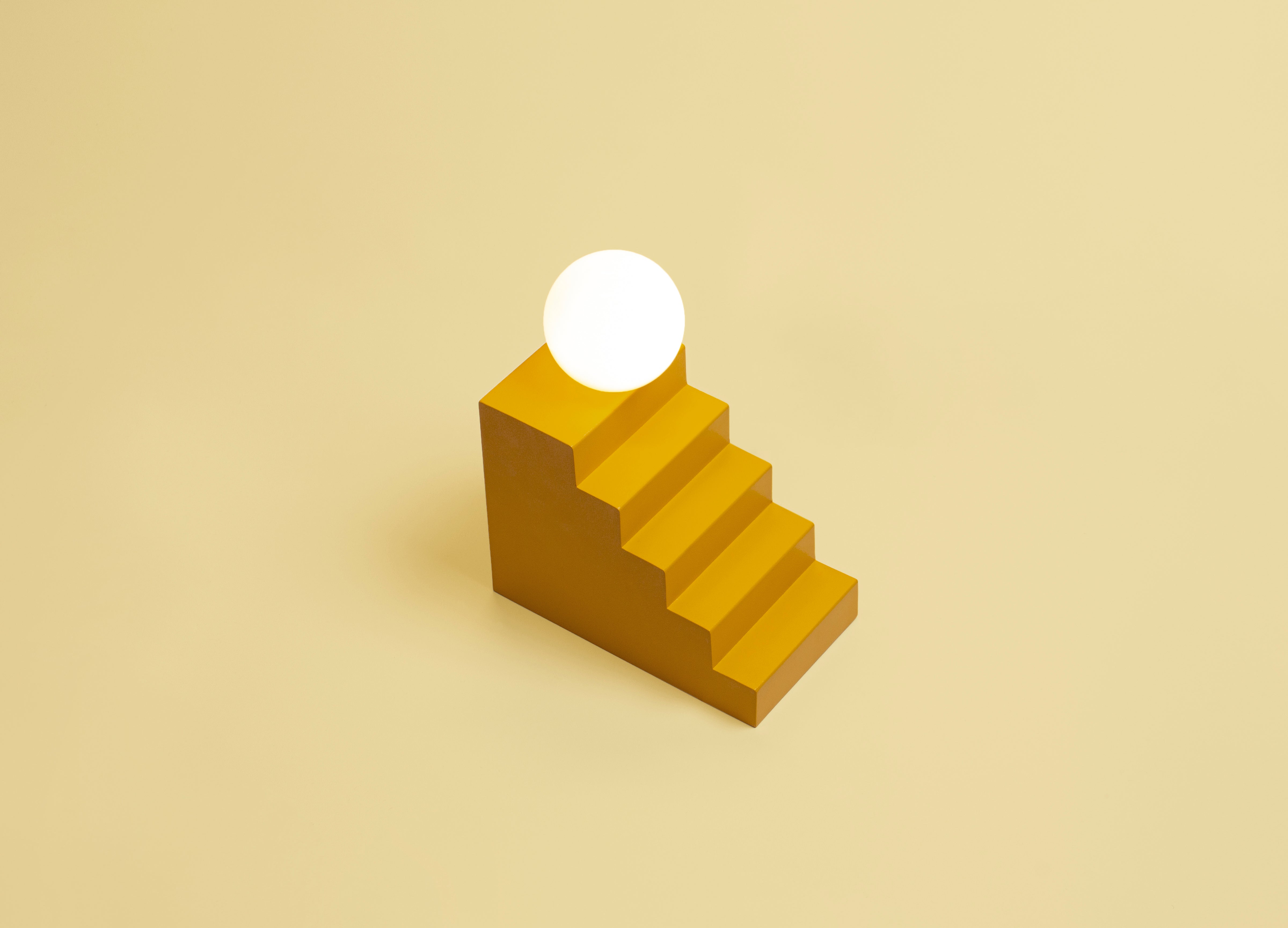 STAIR table lamp yellow