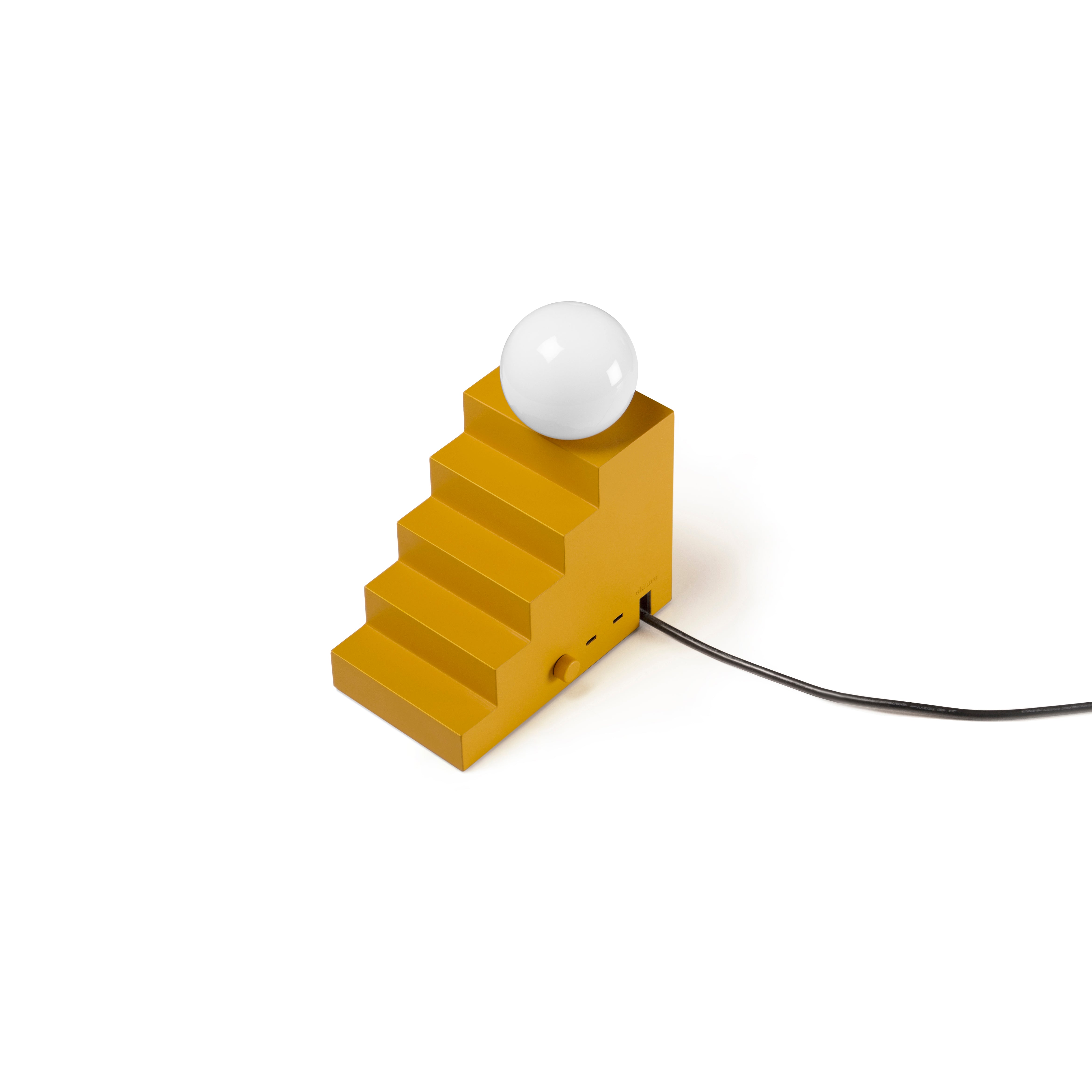 STAIR table lamp yellow