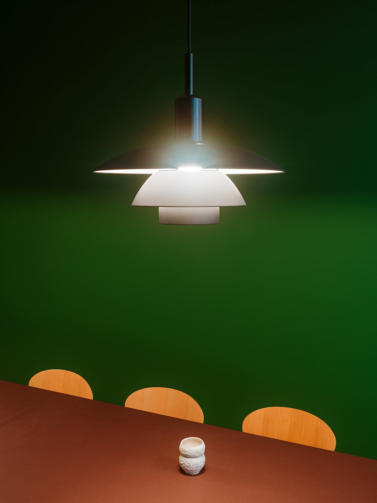 Pendelleuchte PH 5/5 schwarz