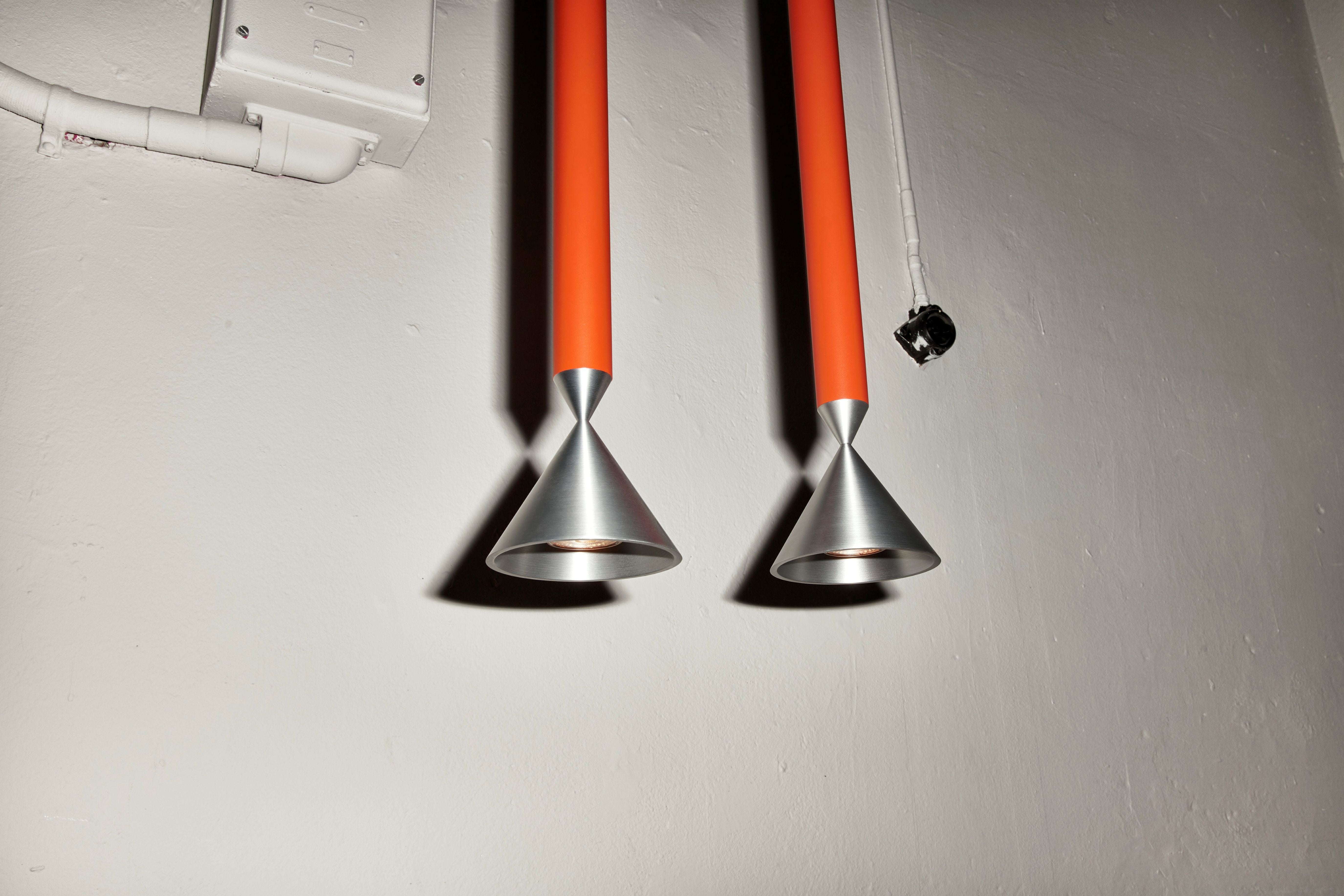 APOLLO GRAND Pendant Lamp Red Orange