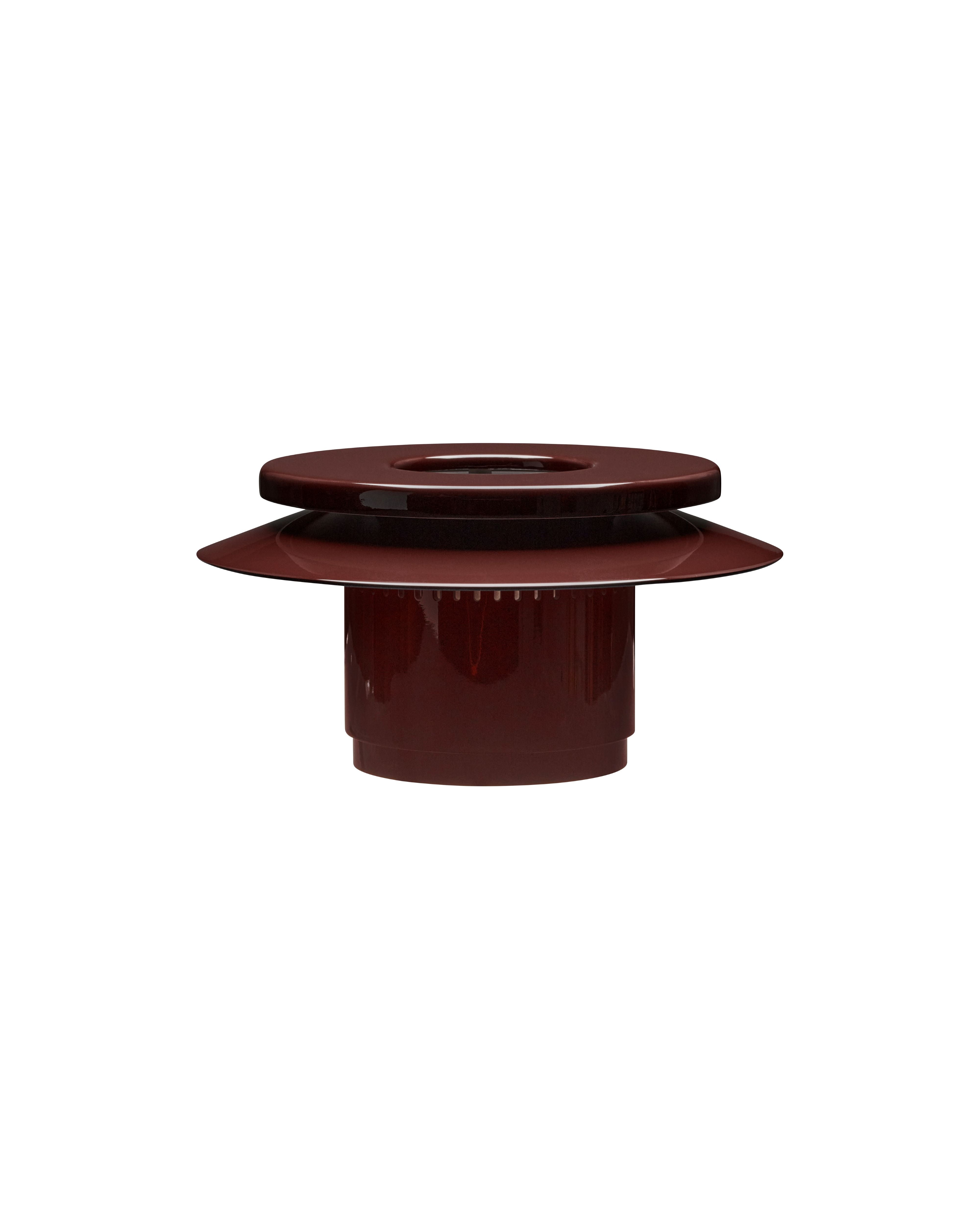 LILLE burgundy wall lamp