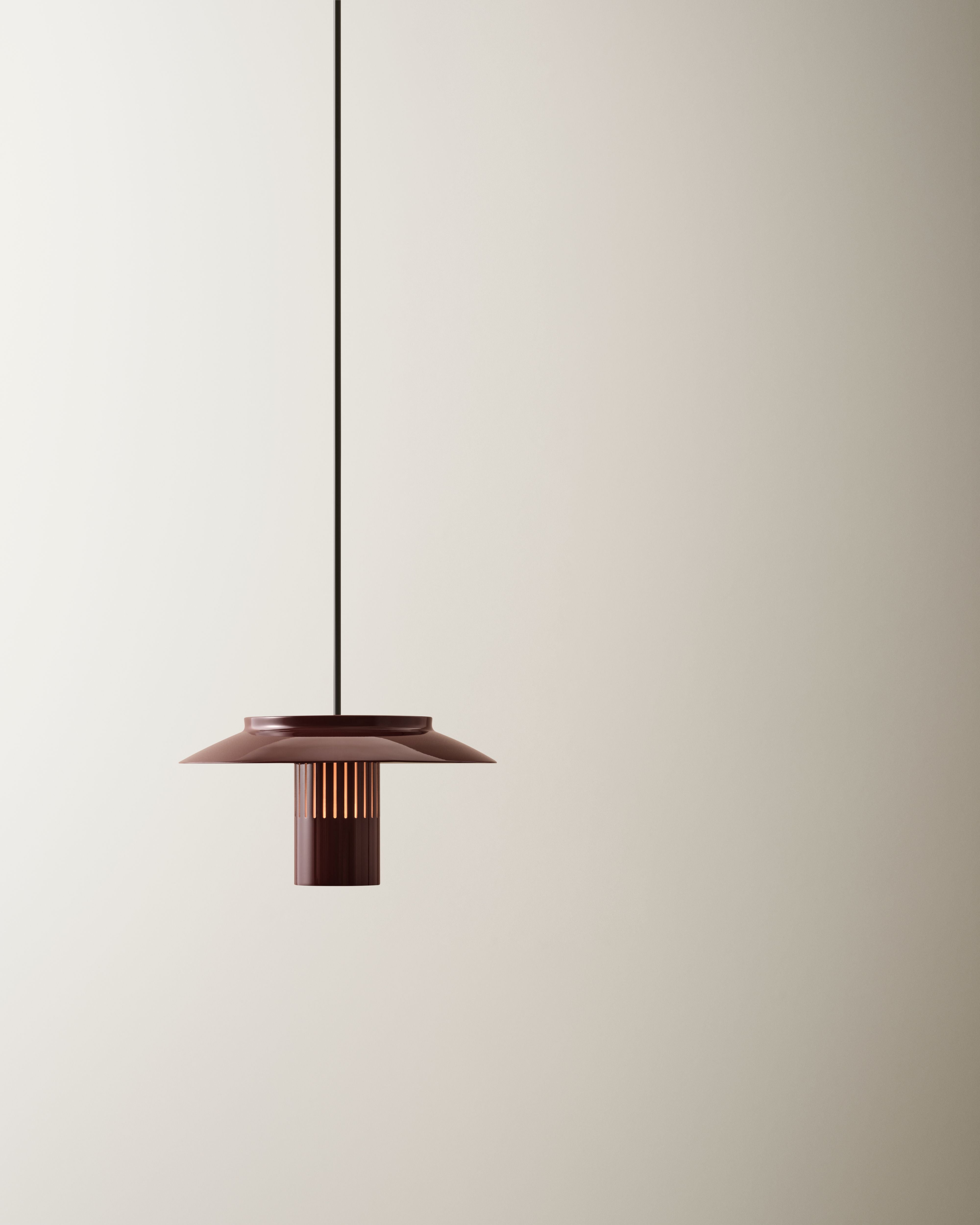 LILLE Burgundy Pendant Lamp