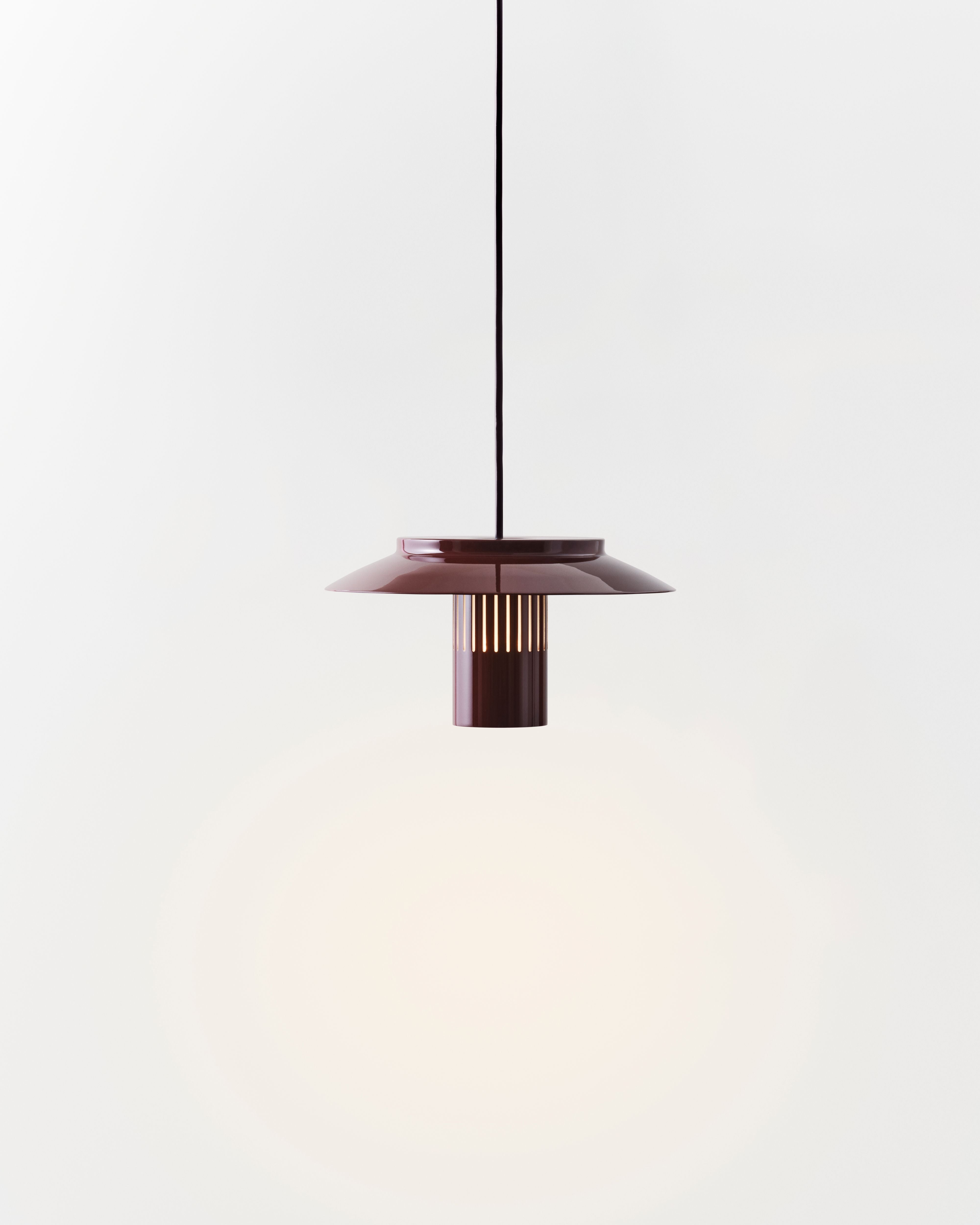 LILLE Burgundy Pendant Lamp