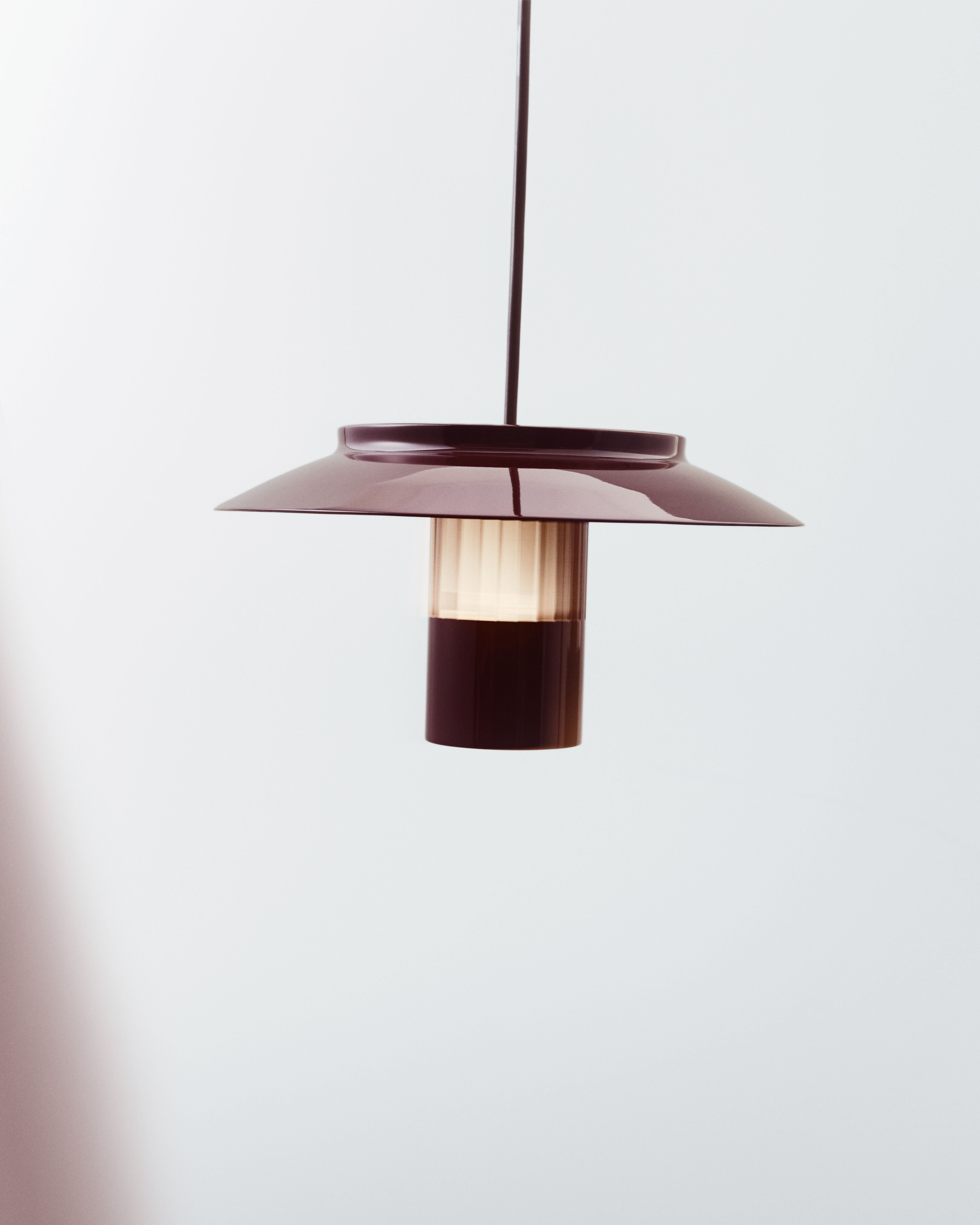 LILLE Burgundy Pendant Lamp