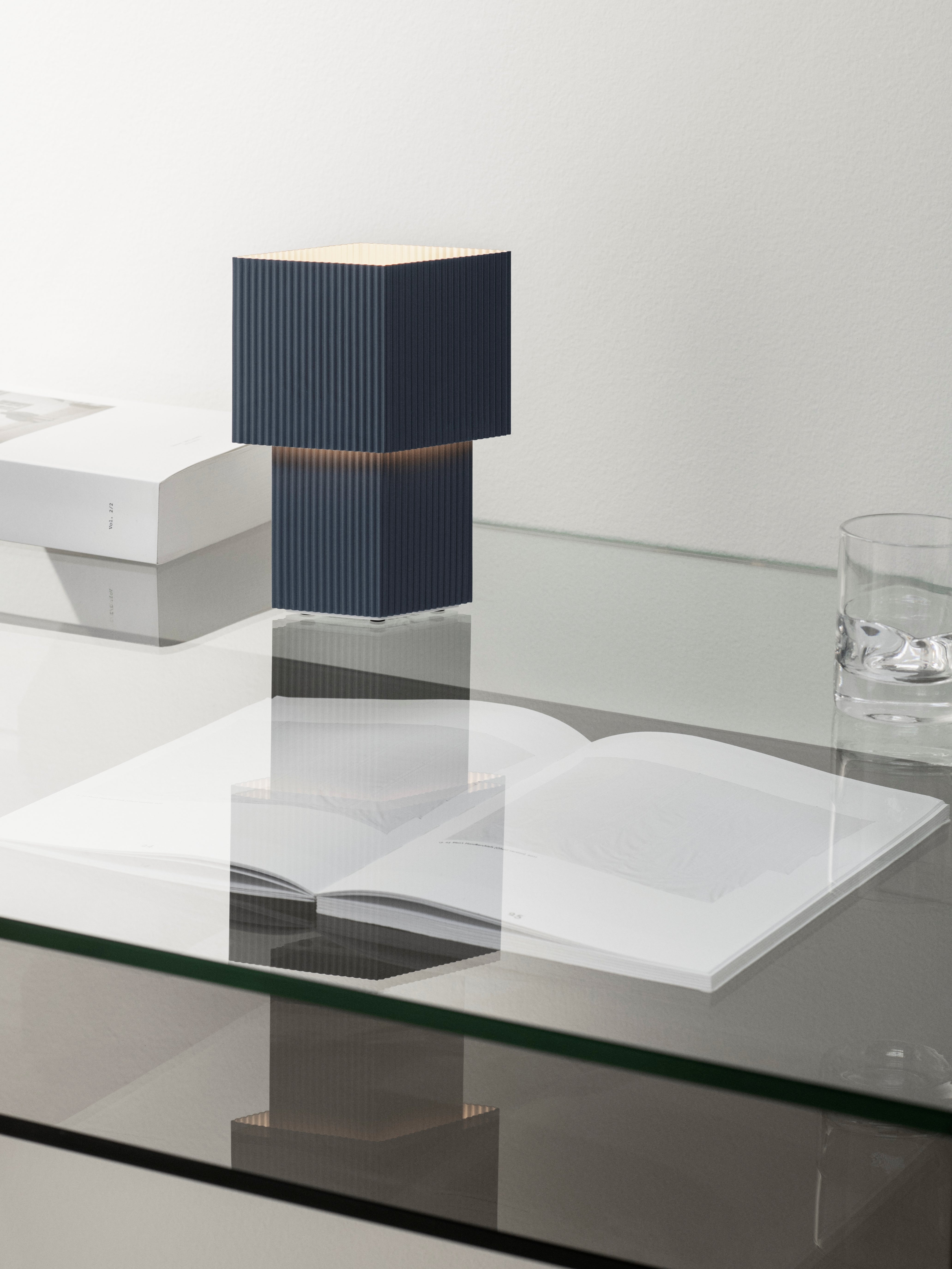 ROMB MINI Dark Blue Table Lamp