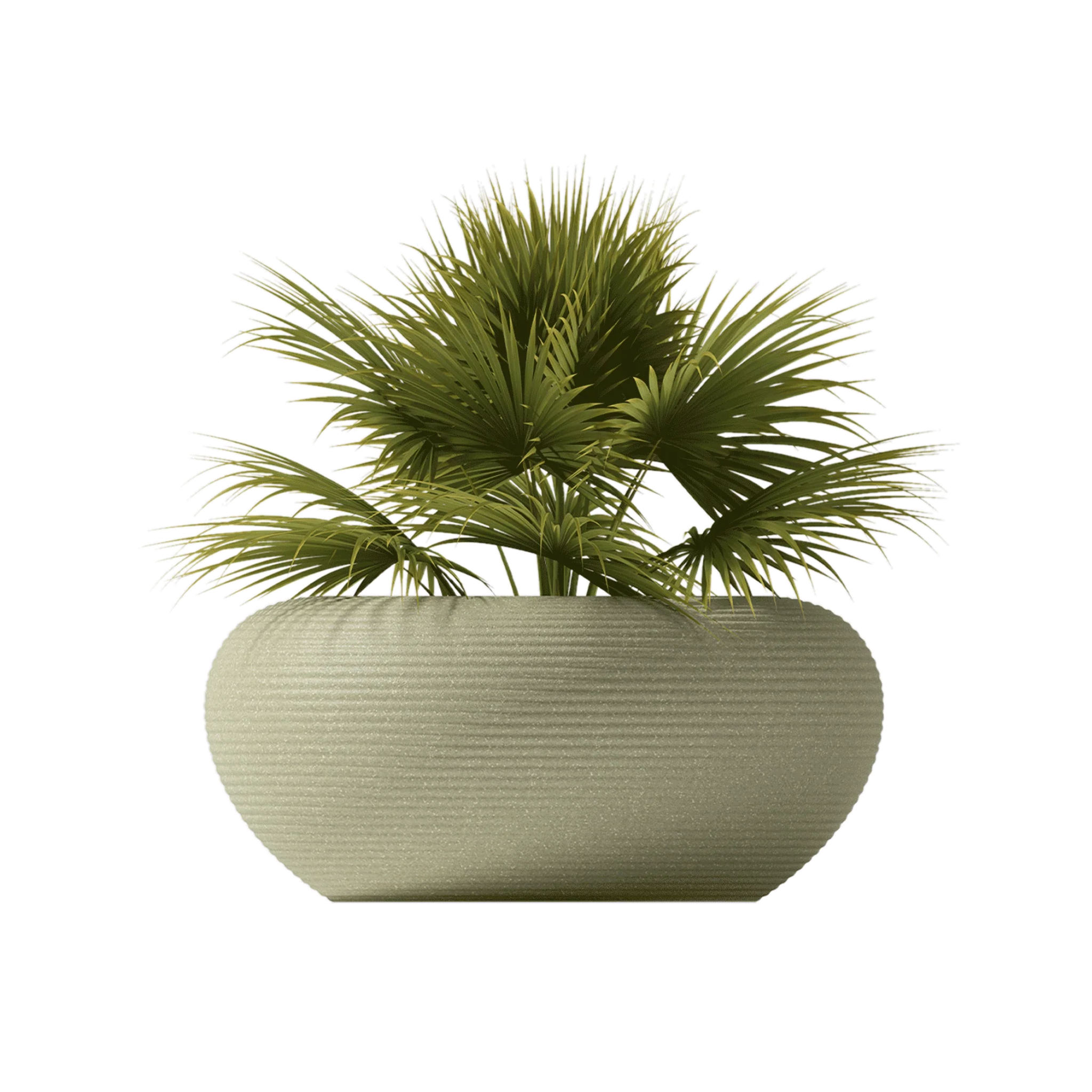 NAMI outdoor planter light green