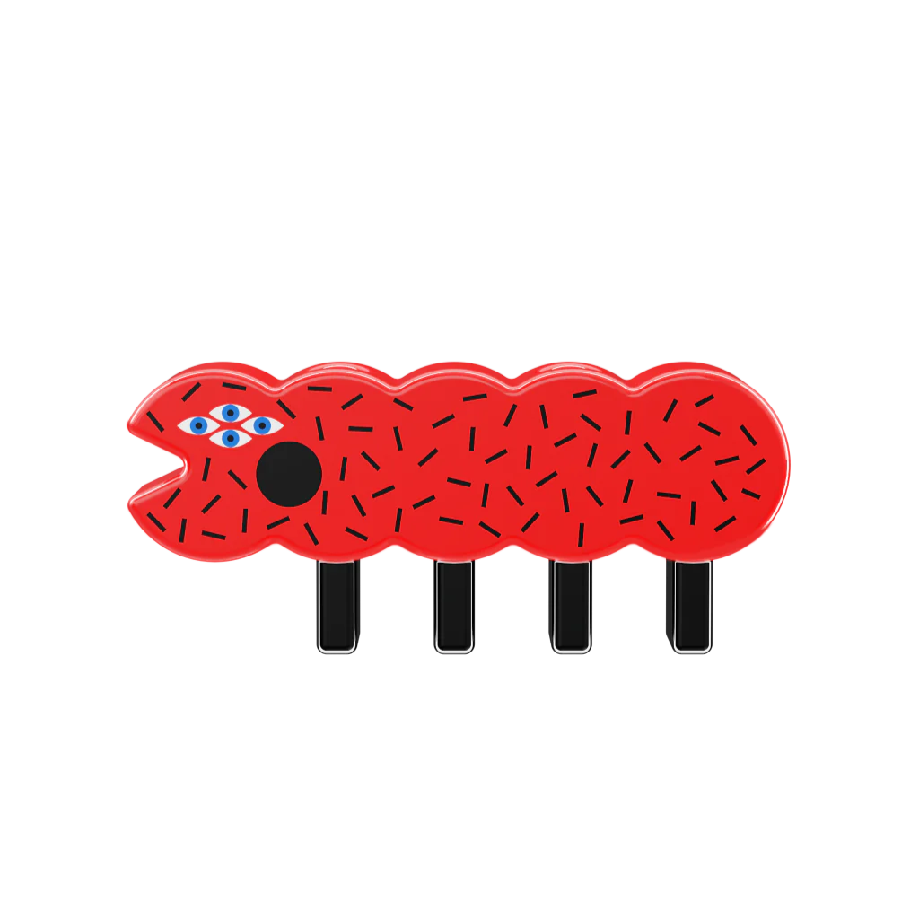 BRUCOLOCO Candle Holder Red