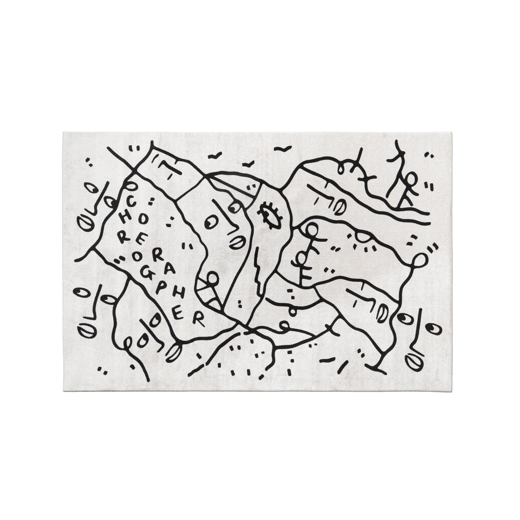 CHOREOGRAPHER white rug