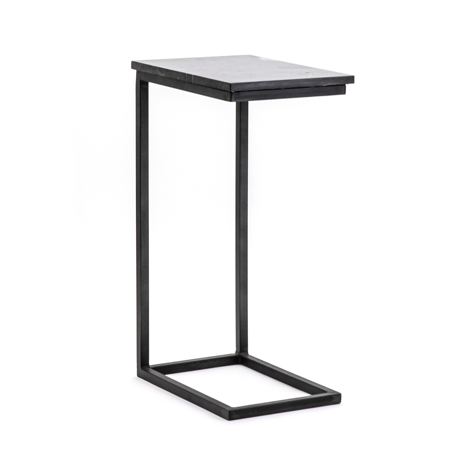 Beistelltisch EDGE schwarzer Marmor