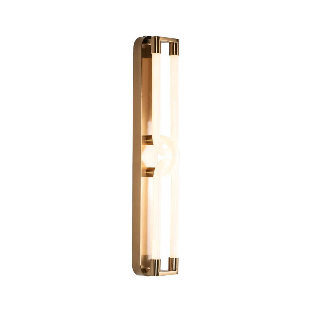 LYSA gold wall lamp
