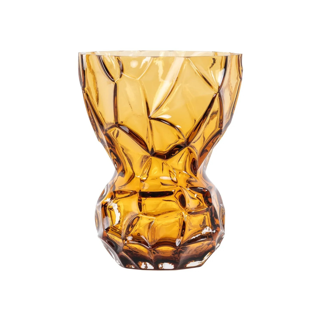 MASON amber vase