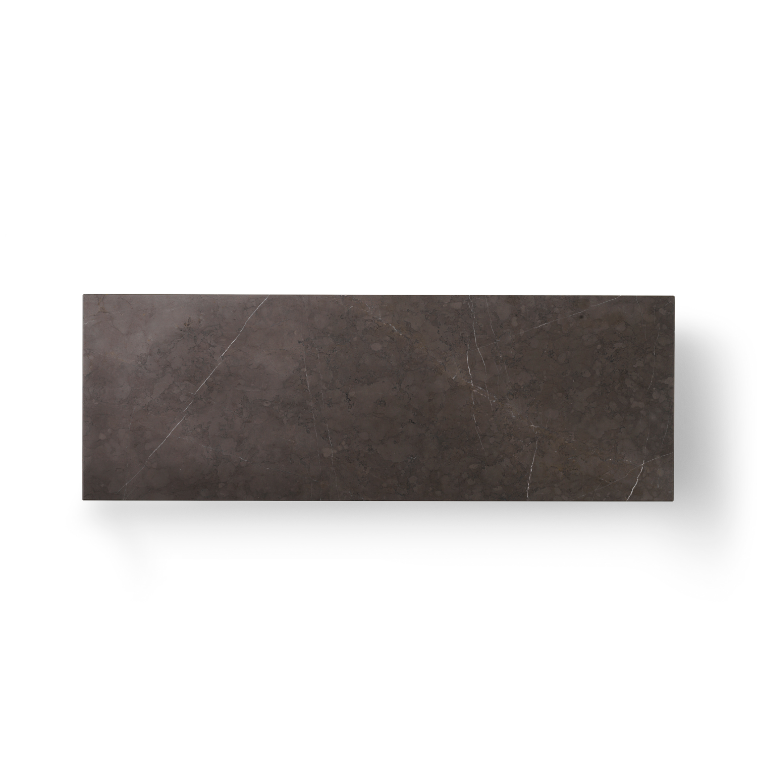 Couchtisch PLINTH BRIDGE grauer Marmor
