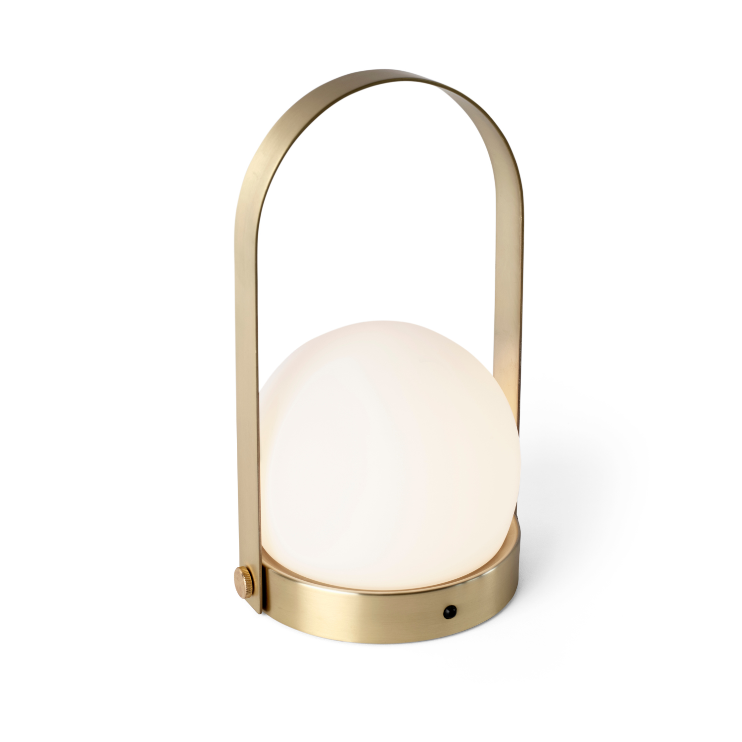 Tragbare Lampe CARRIE poliertes Messing