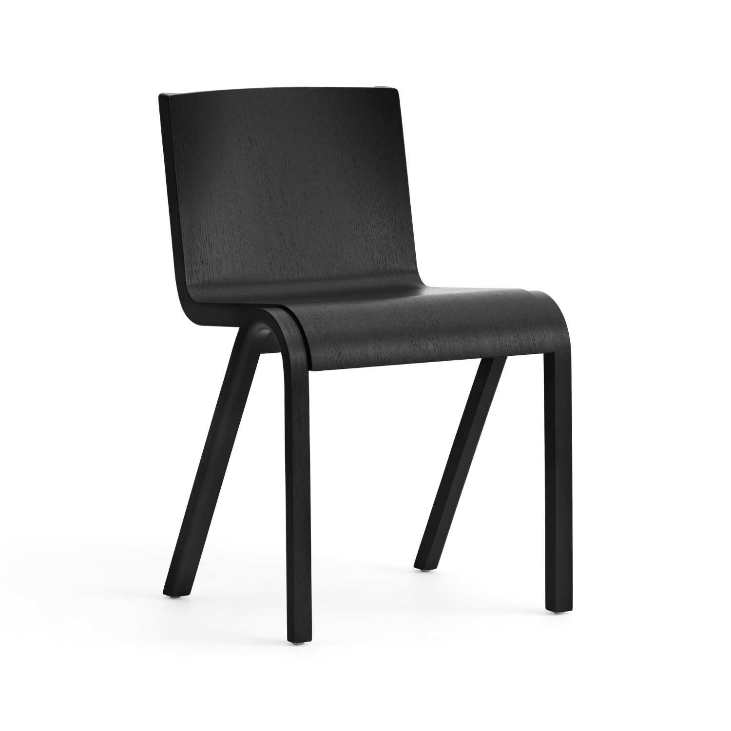 READY Chair Black Oak Wood