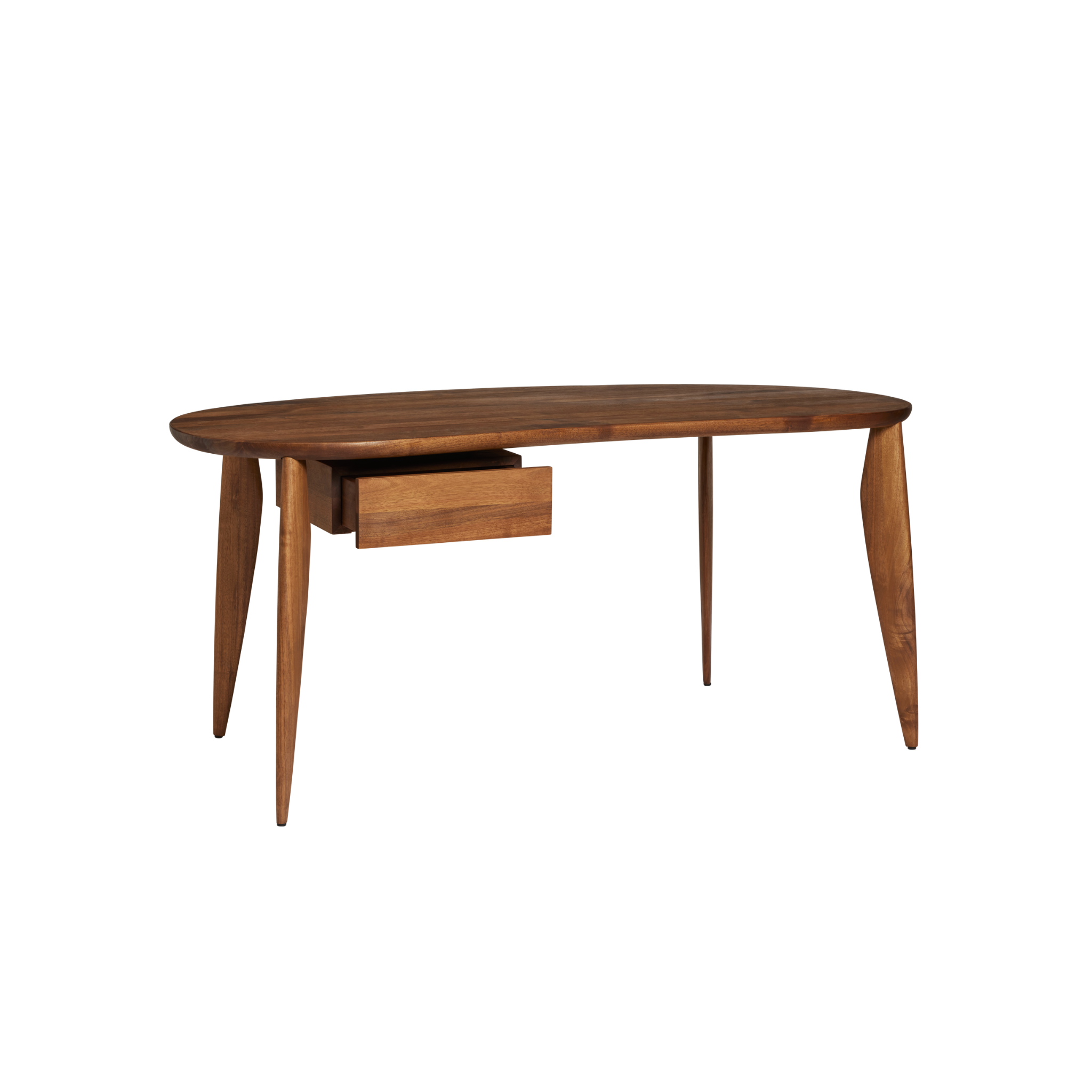 FEVE walnut wood table [Klaudia] [drawer included or available for separate purchase? and this is probably more of a desk]