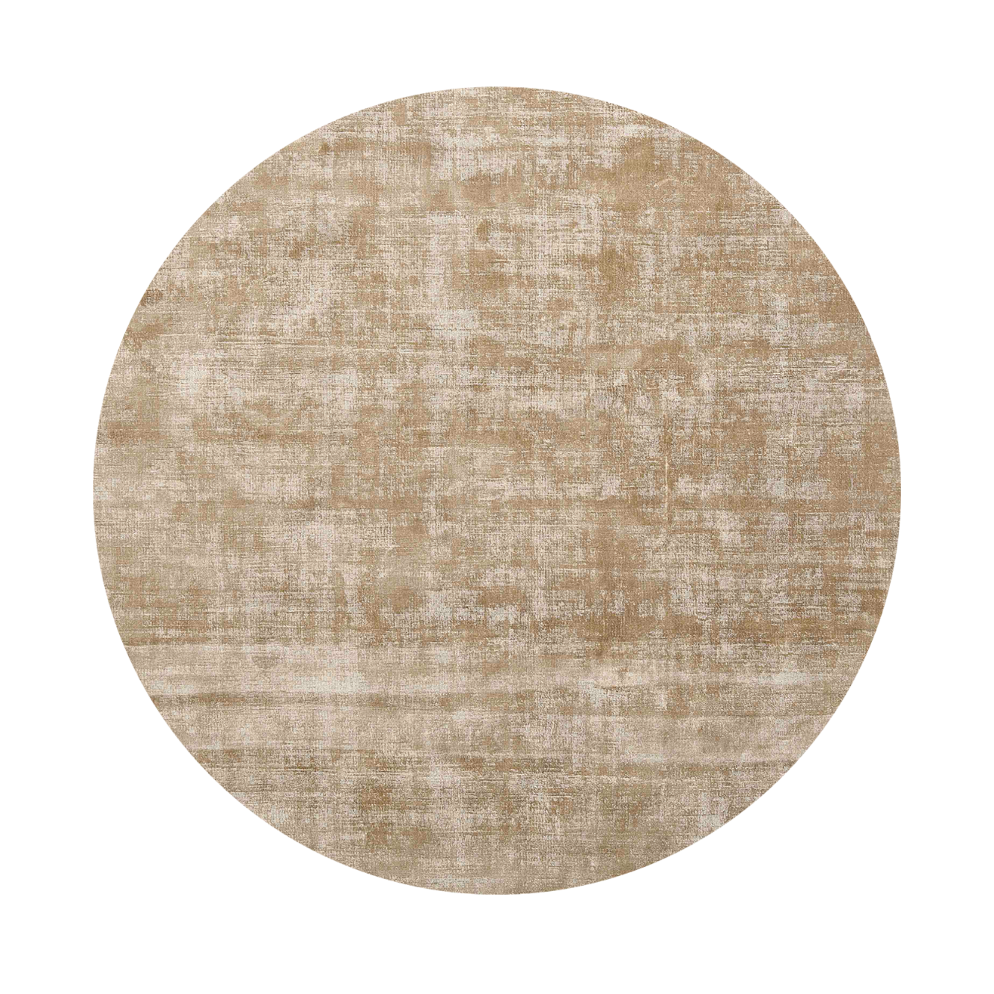 Round Rug DESERT Dark Beige