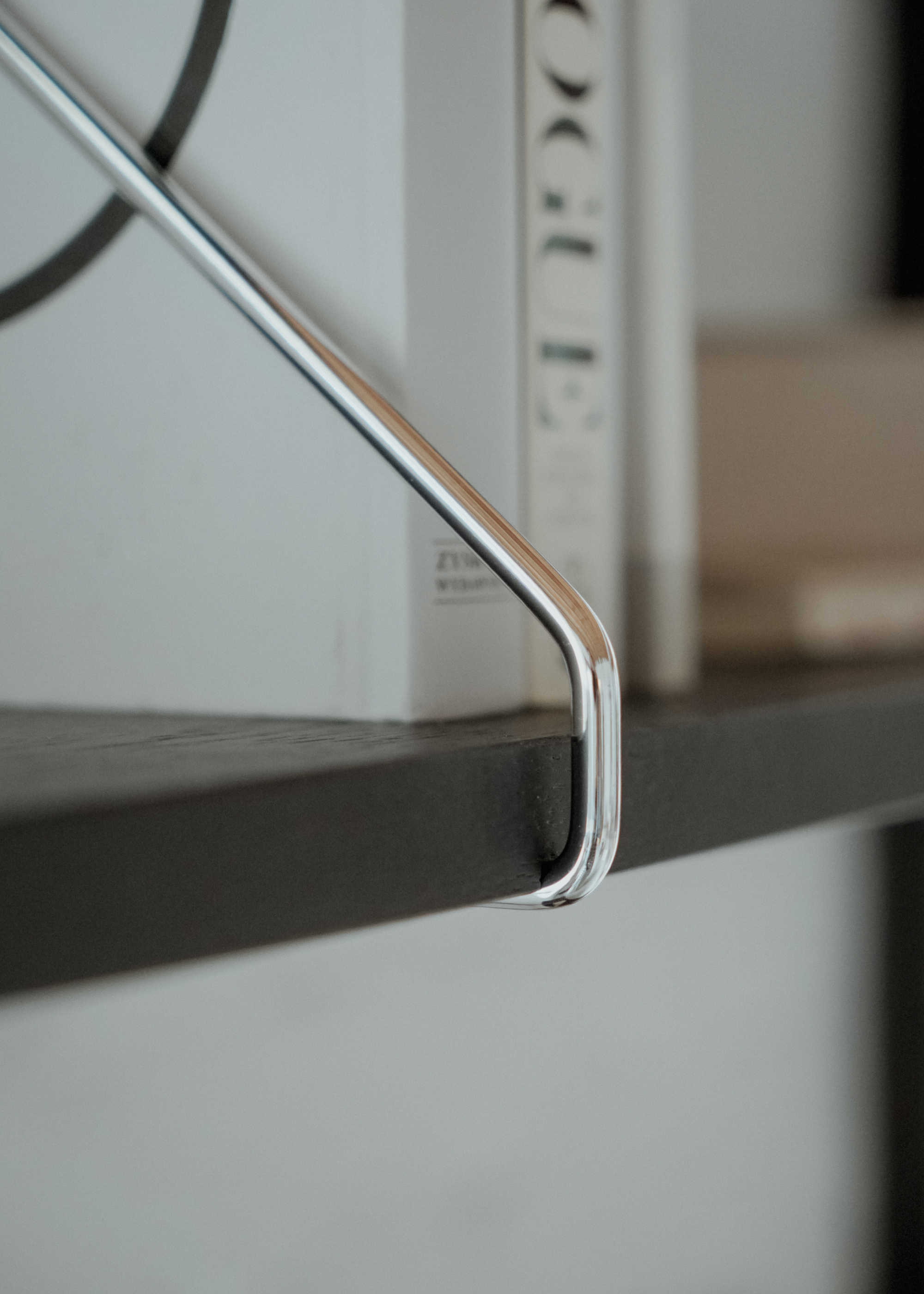 RODD DUO Wall Shelf in Ebony Oak Wood