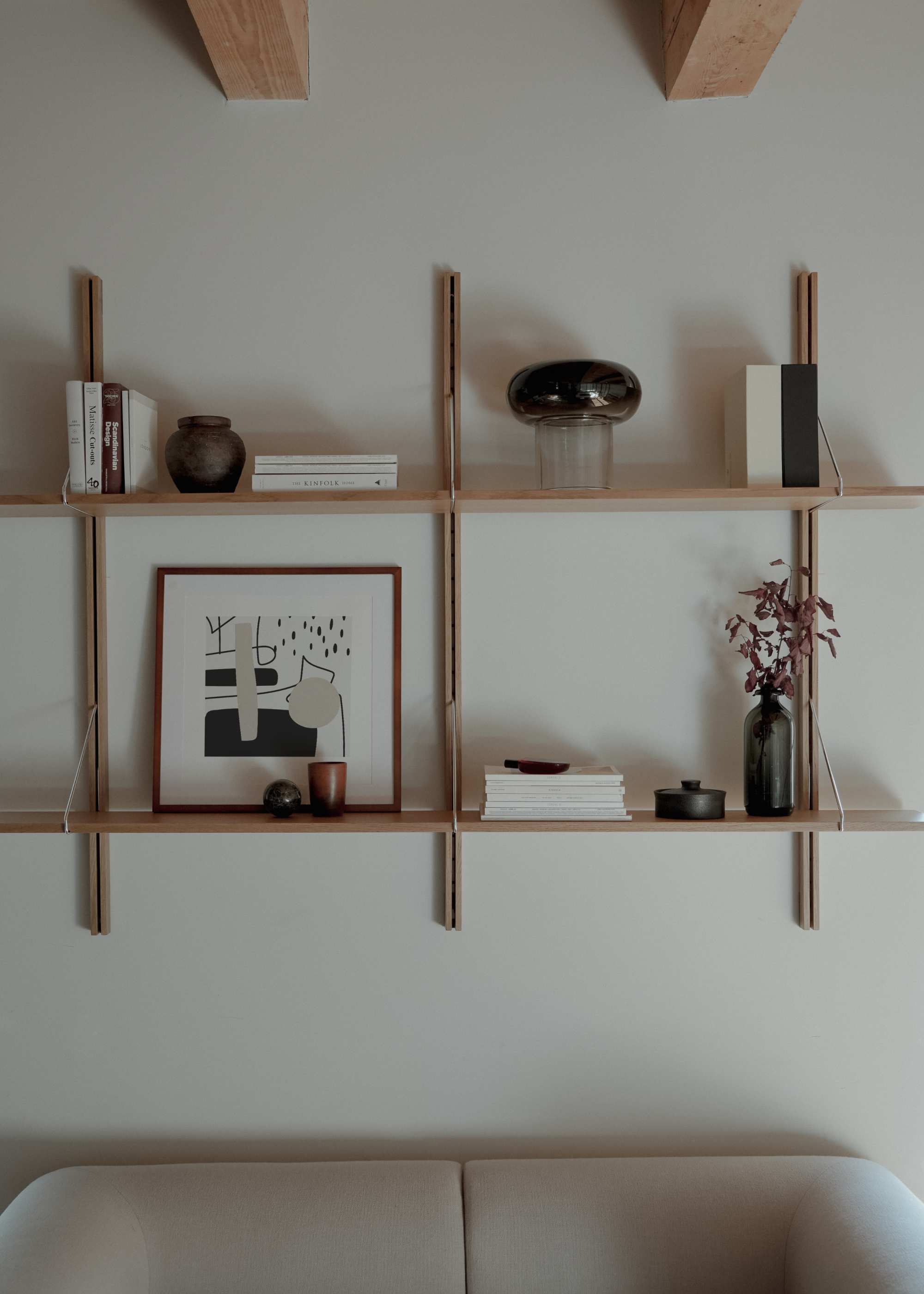 RODD DUO Wall Shelf Oak Wood