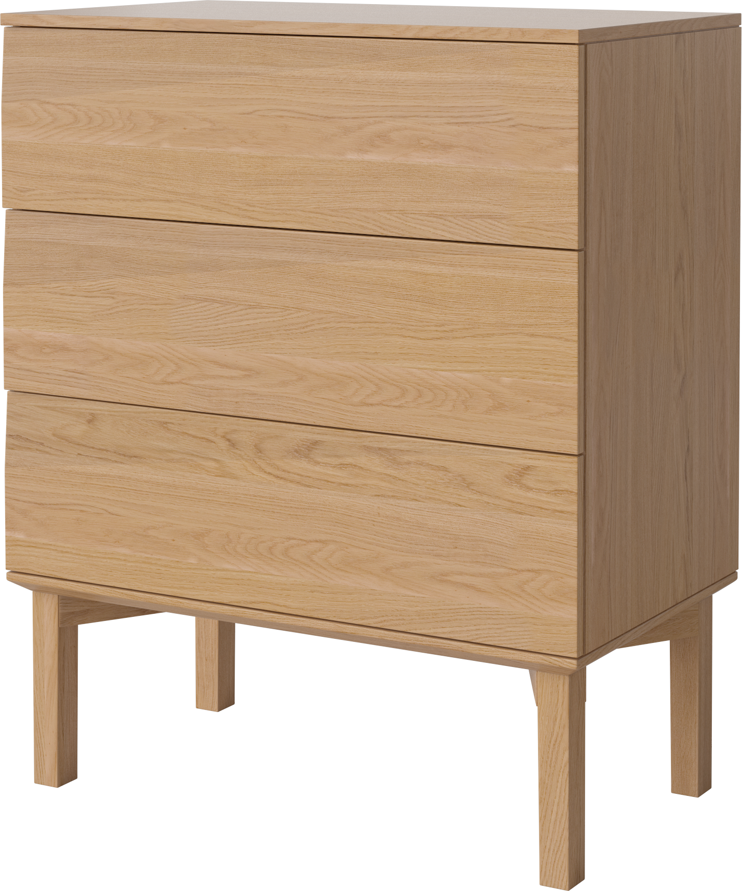 Chest of drawers Silent oak wood