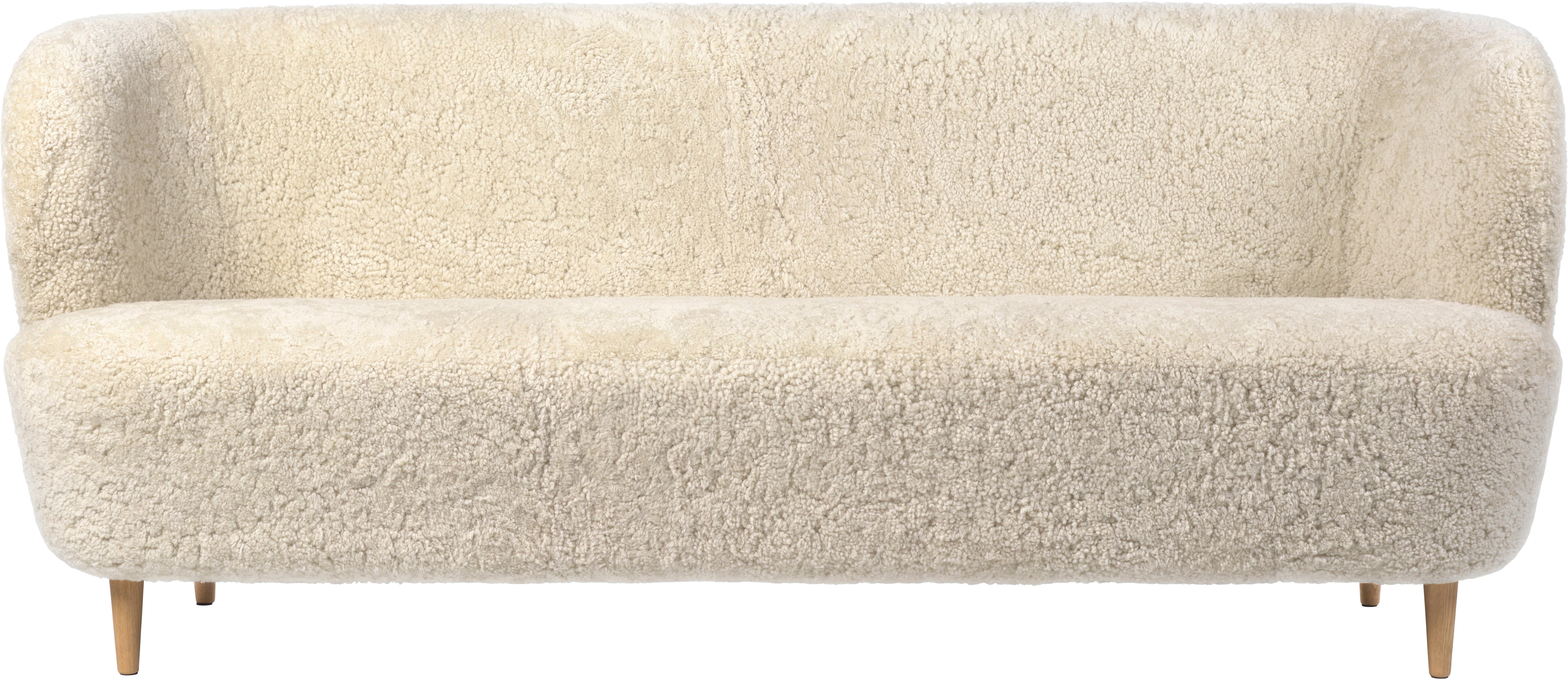 Sofa STAY gepolstert mit Eichenbasis