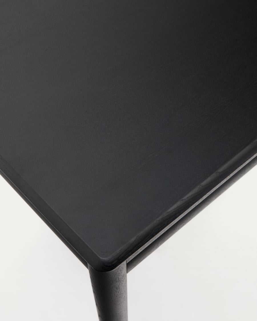 Klapptisch Lenon Eichenfurnier im schwarzen Finish