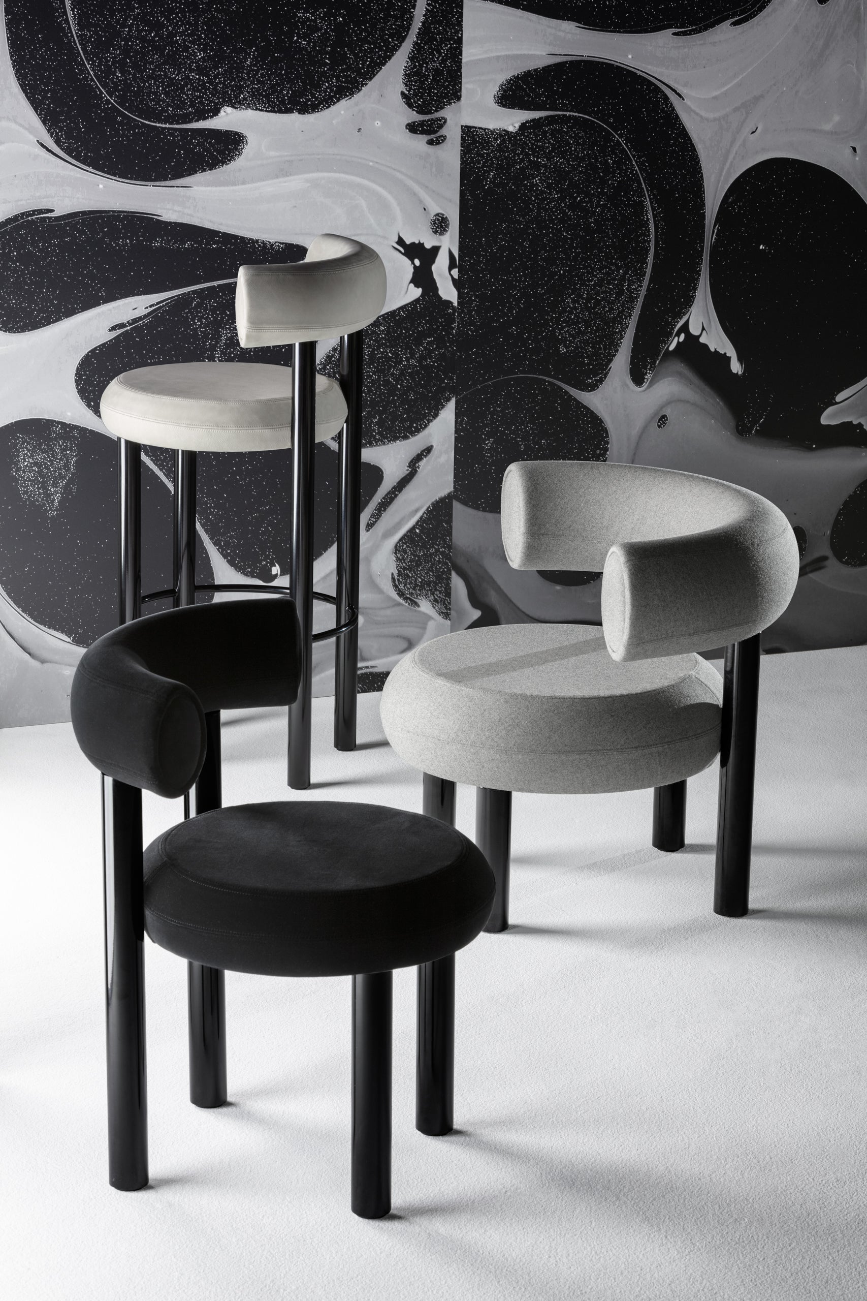 Fat Steel Bar Chair