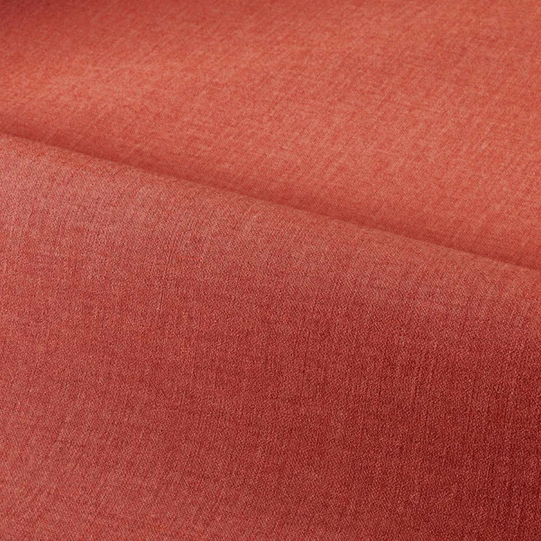 Structural vinyl wallpaper imitating linen canvas LINA - CARMIN RED