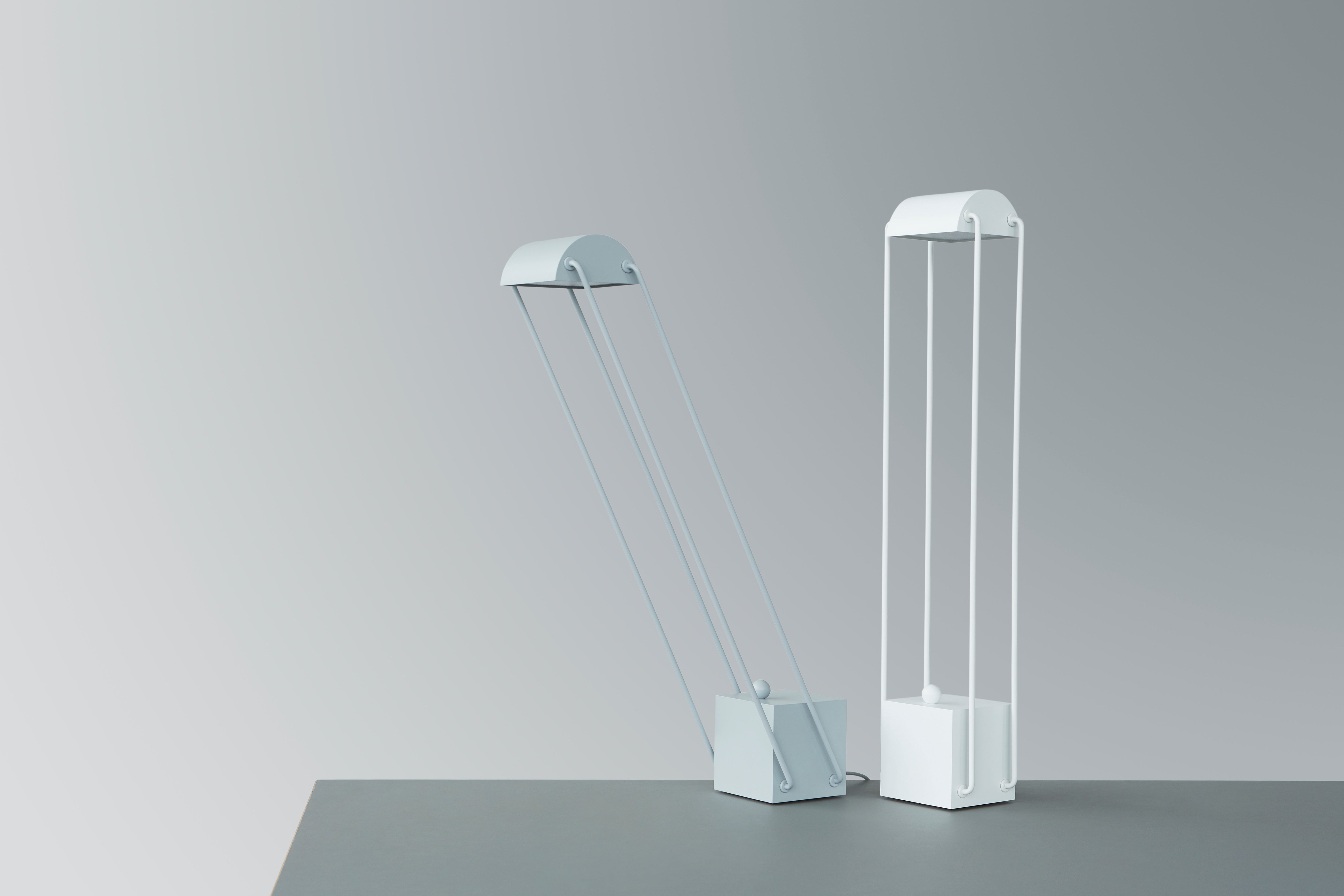Schreibtischlampe TOKIO grau