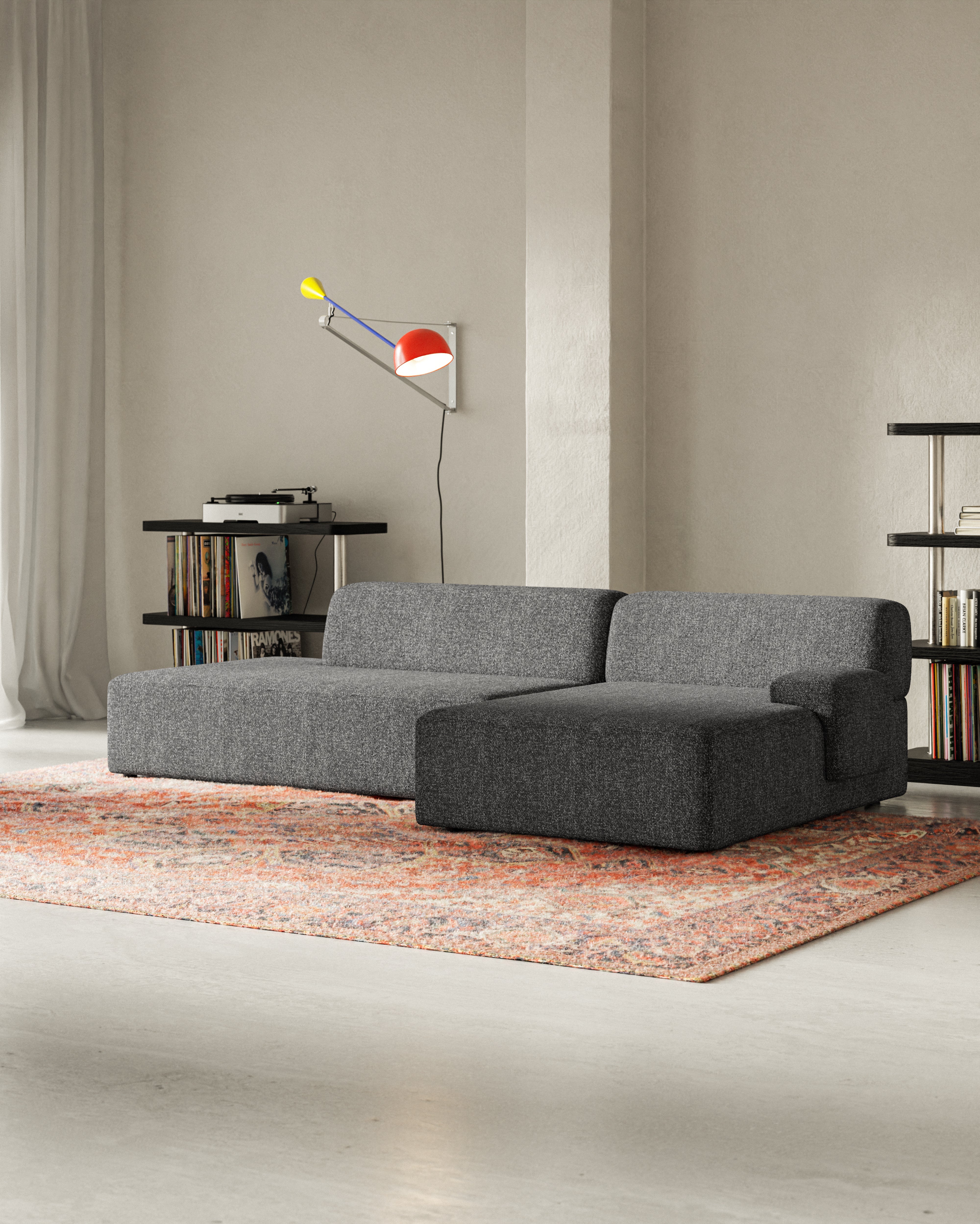 Umi Modular Sofa Ottoman Corner