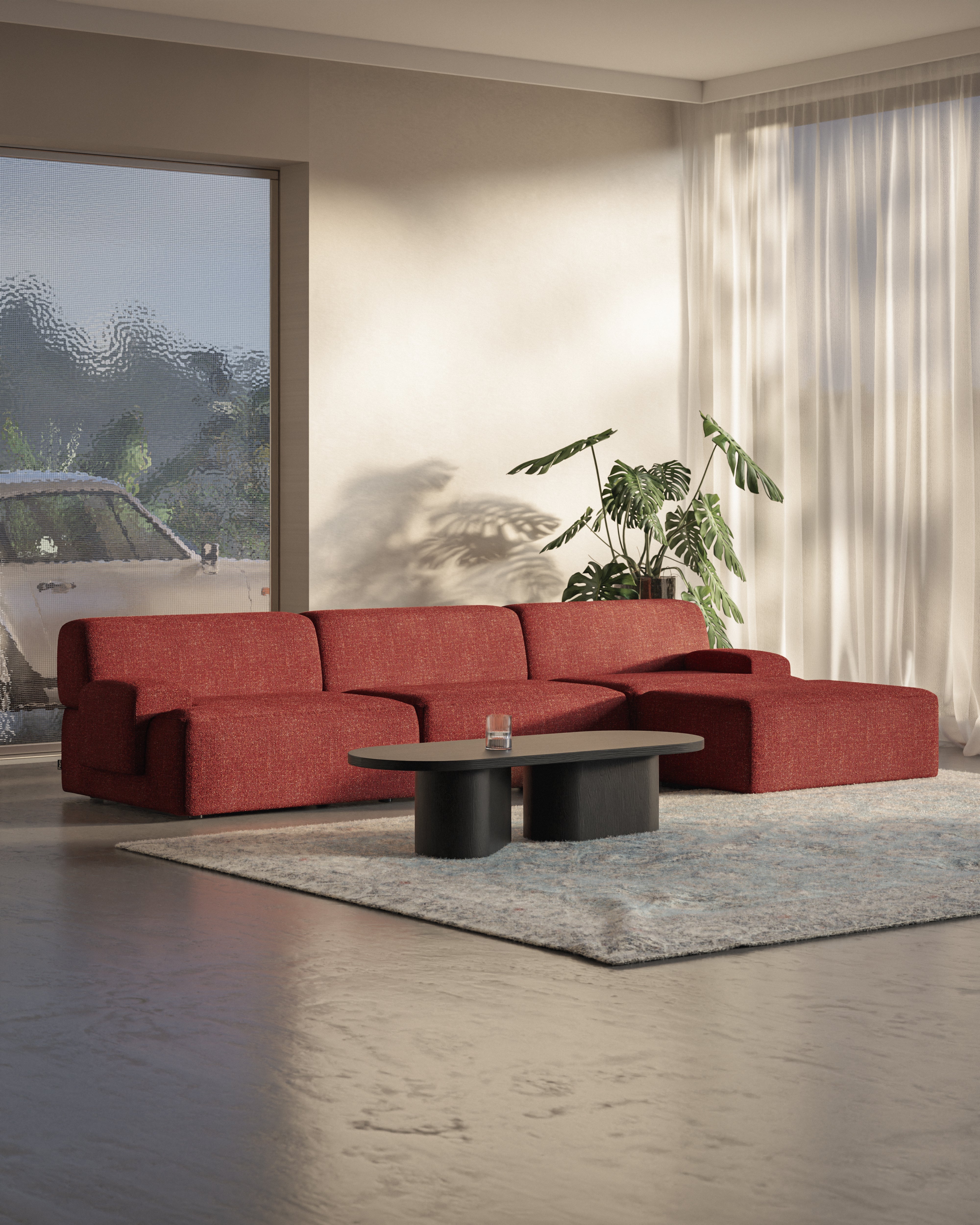 Umi Modular Sofa 3-Seater Corner