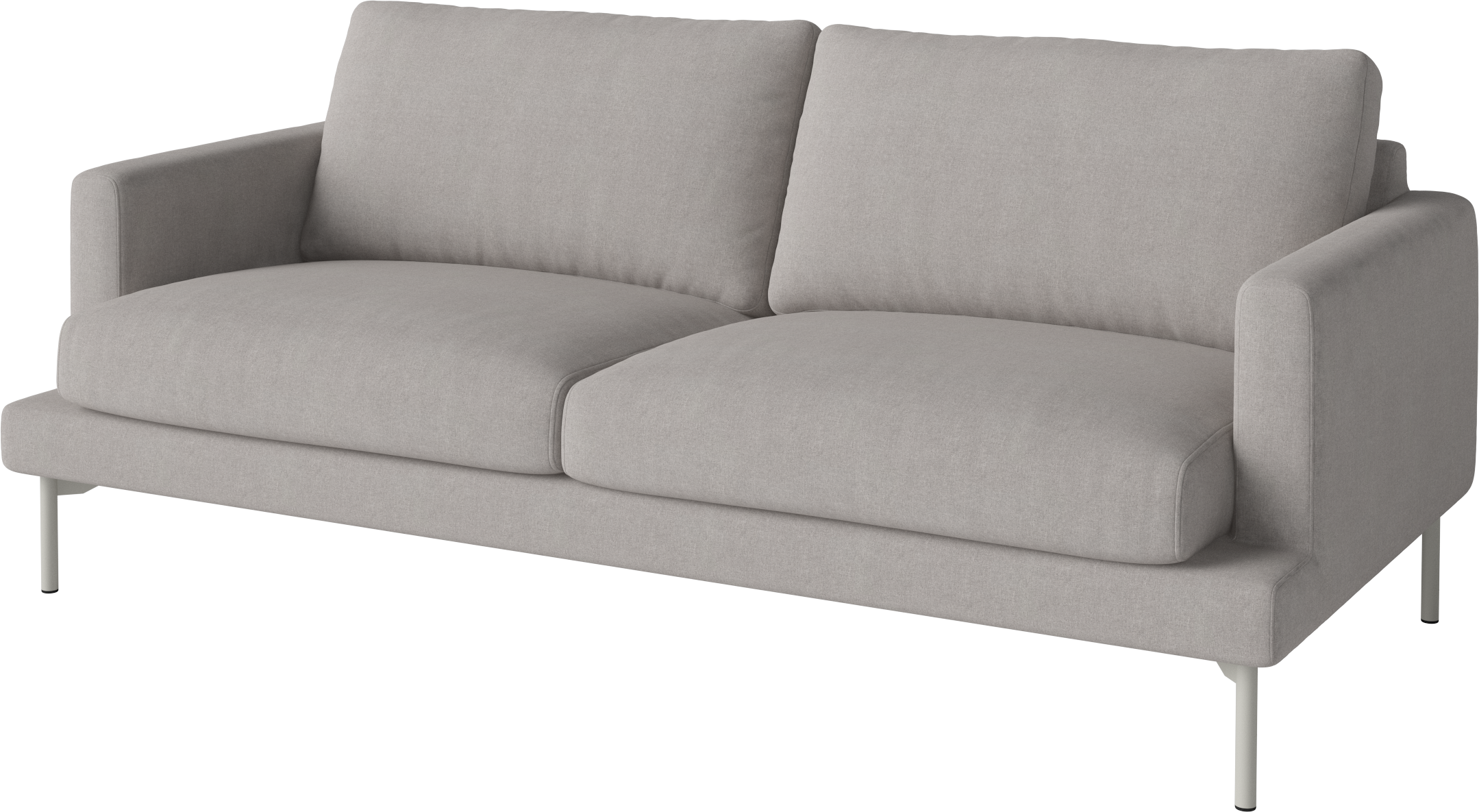 Sofa 2,5 Veneda Graustahlbasis
