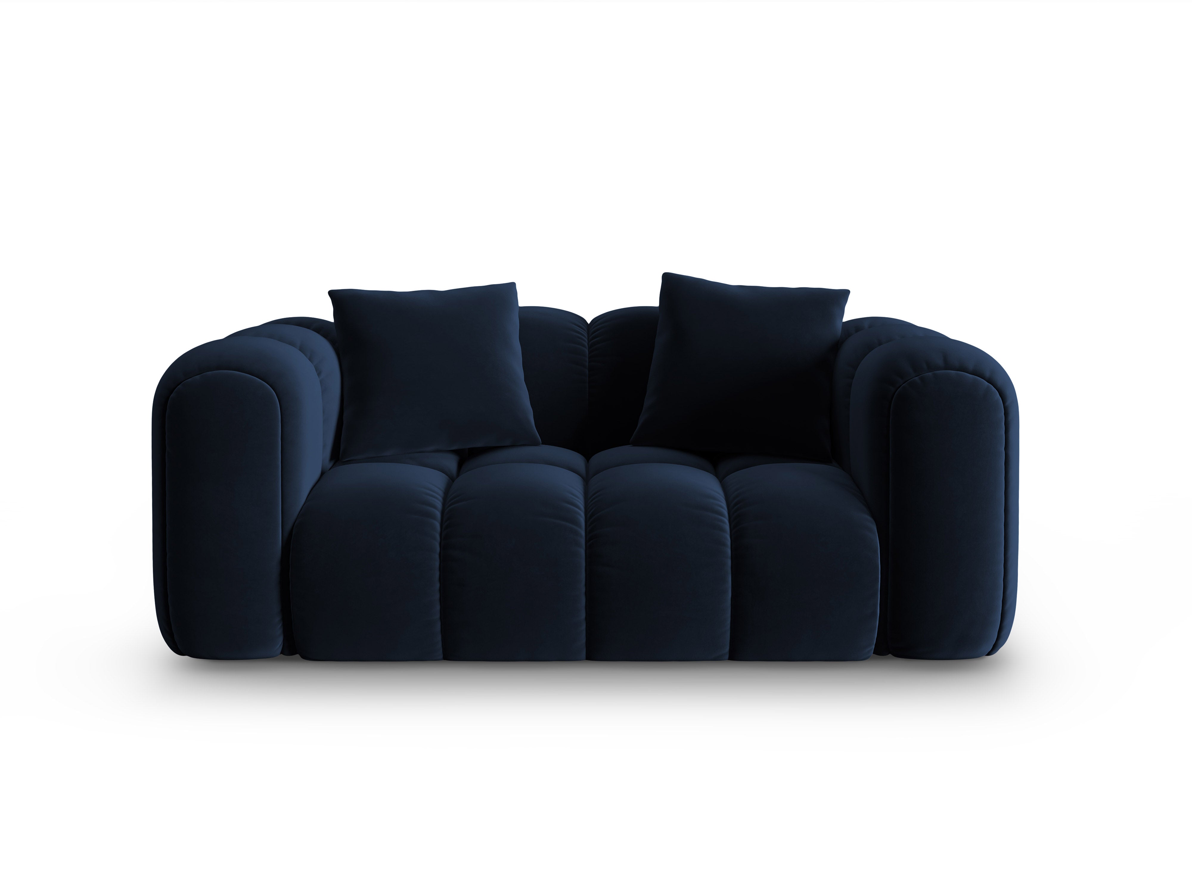 Velvet 2-Seater Sofa ASTRO Royal Blue