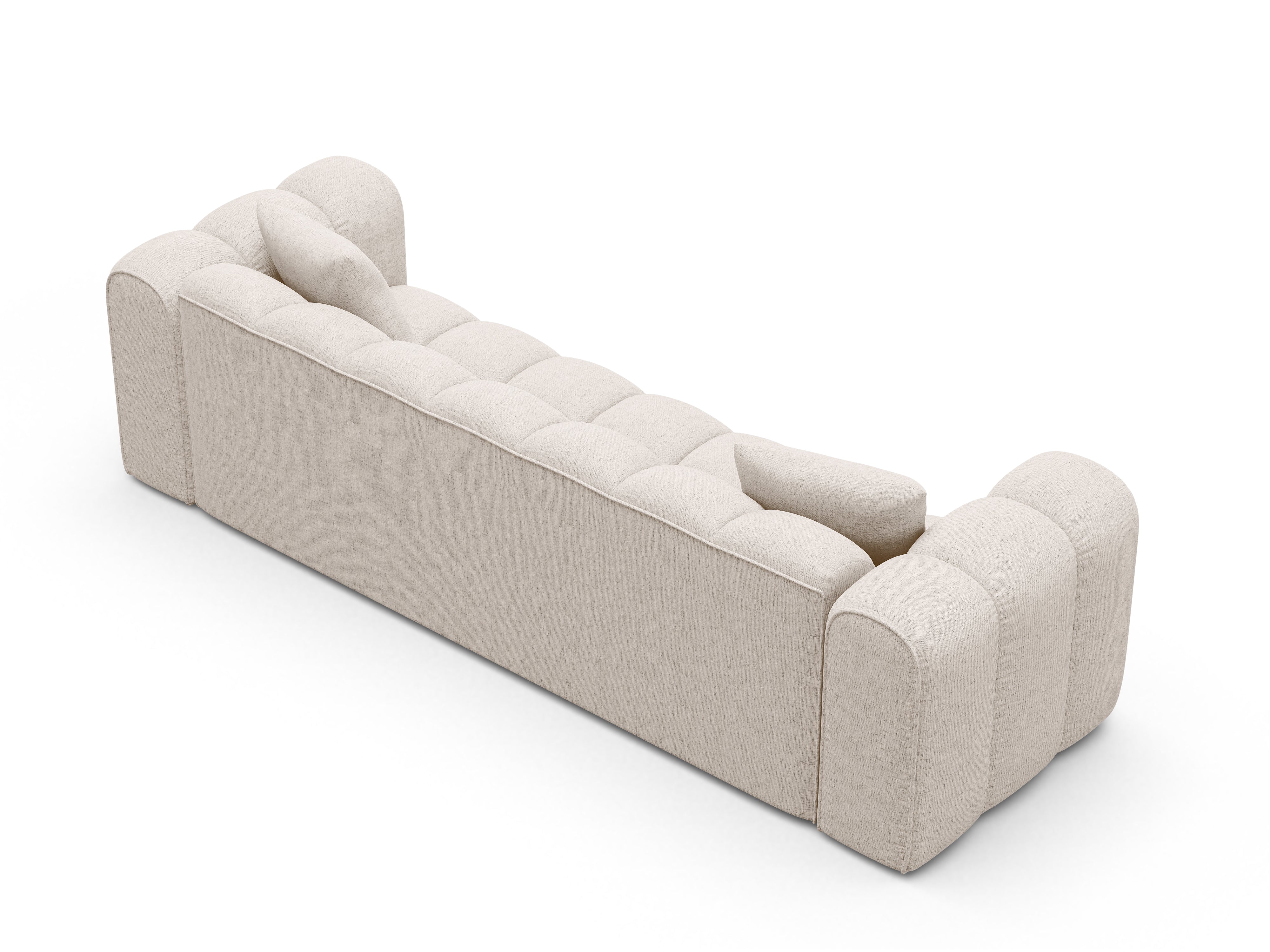 Sofa z funkcja spania ASTRO beżowy szenil