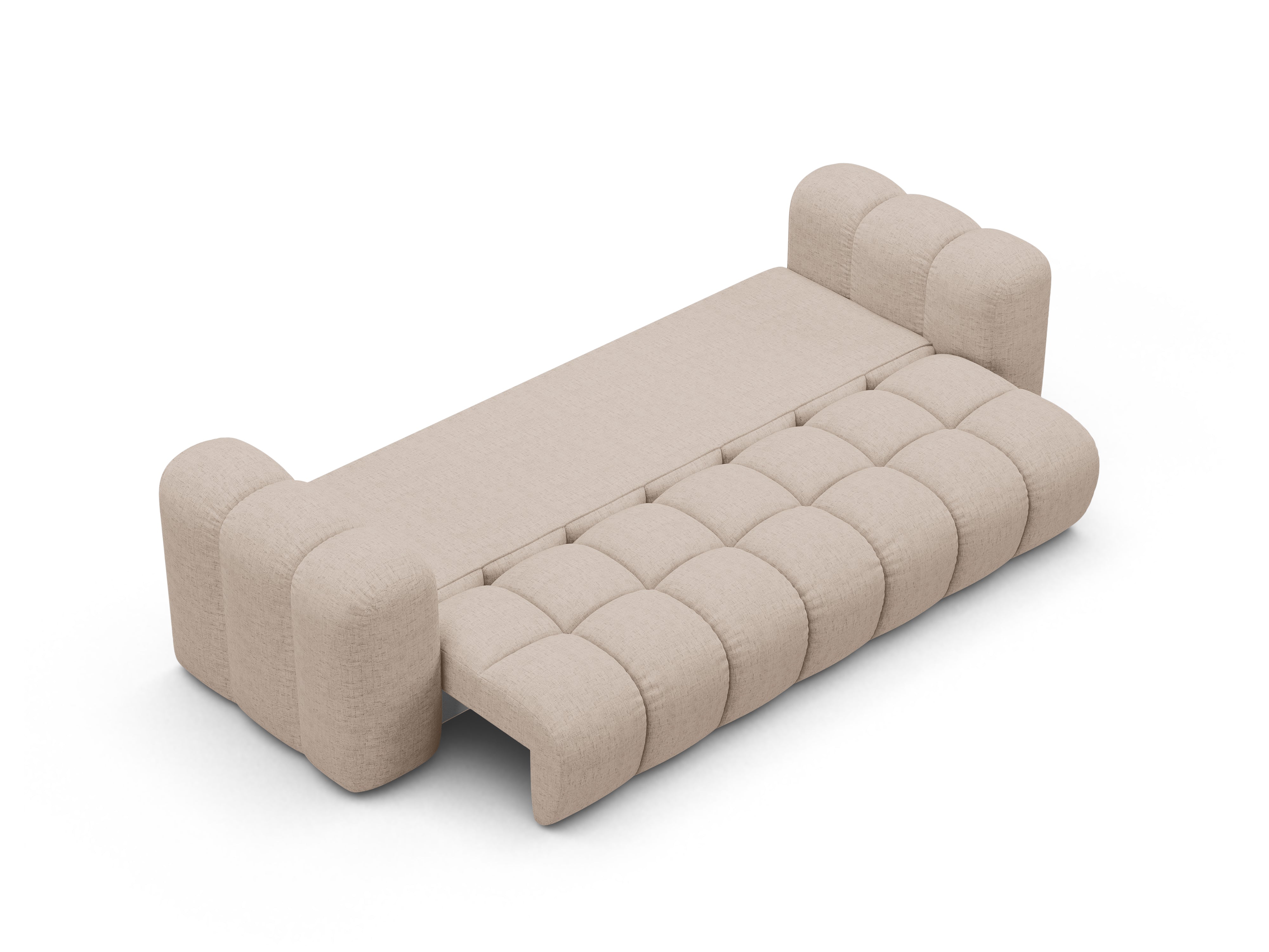 Sofa z funkcja spania ASTRO cappuccino szenil