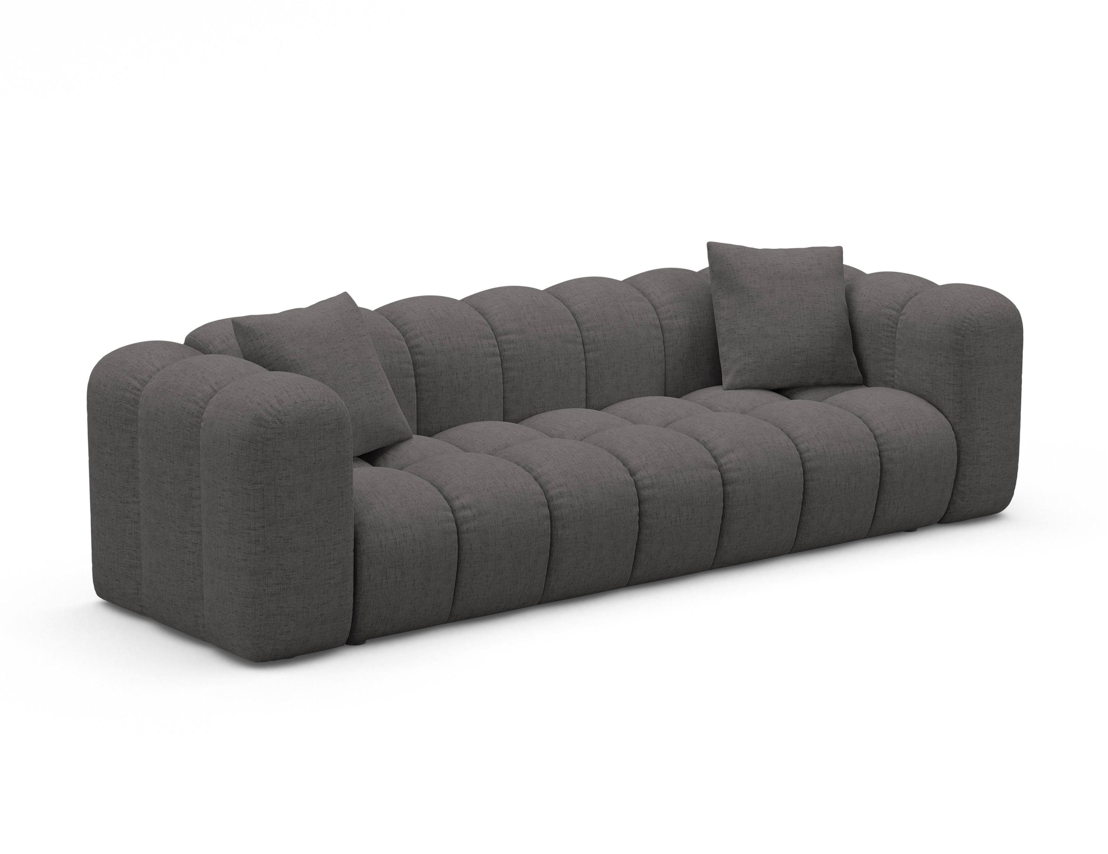 Sofa z funkcja spania ASTRO szary szenil