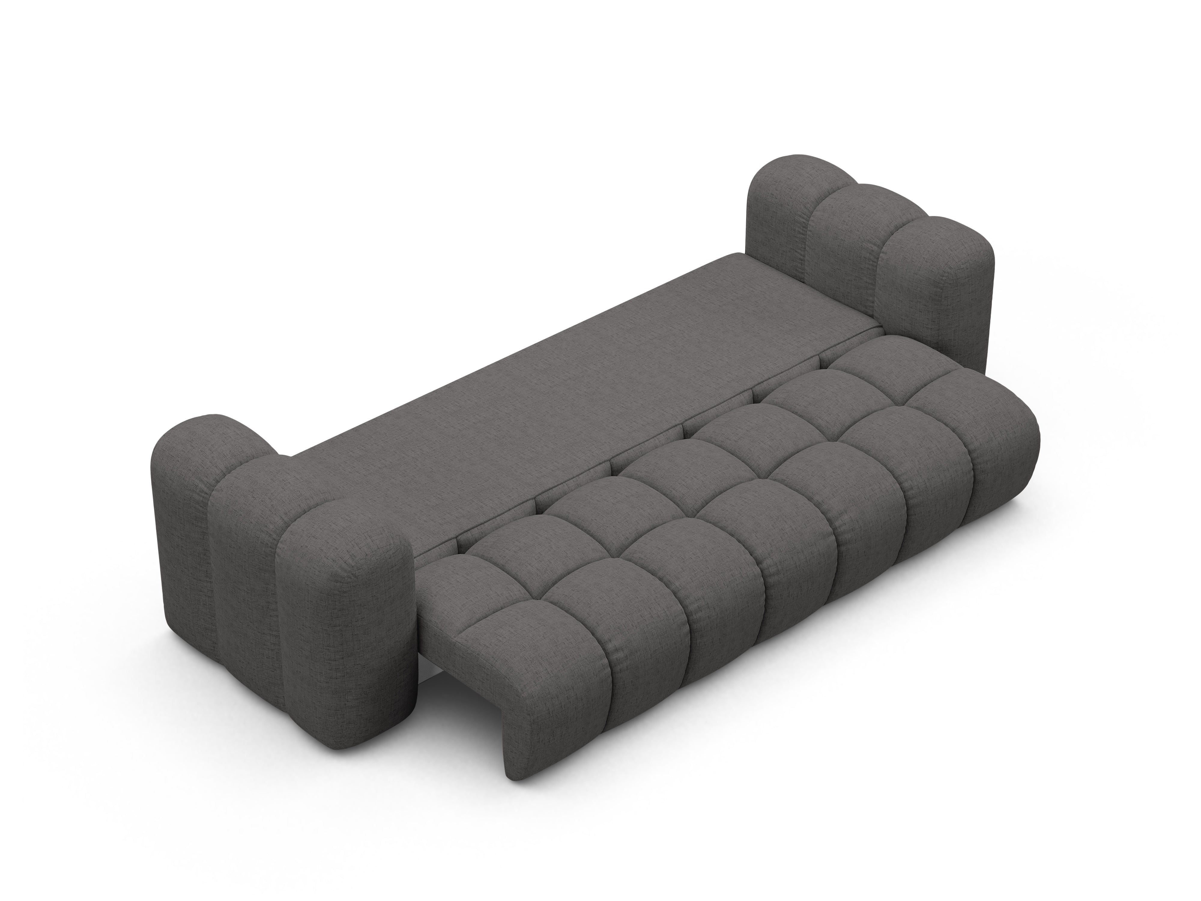 Sofa z funkcja spania ASTRO szary szenil