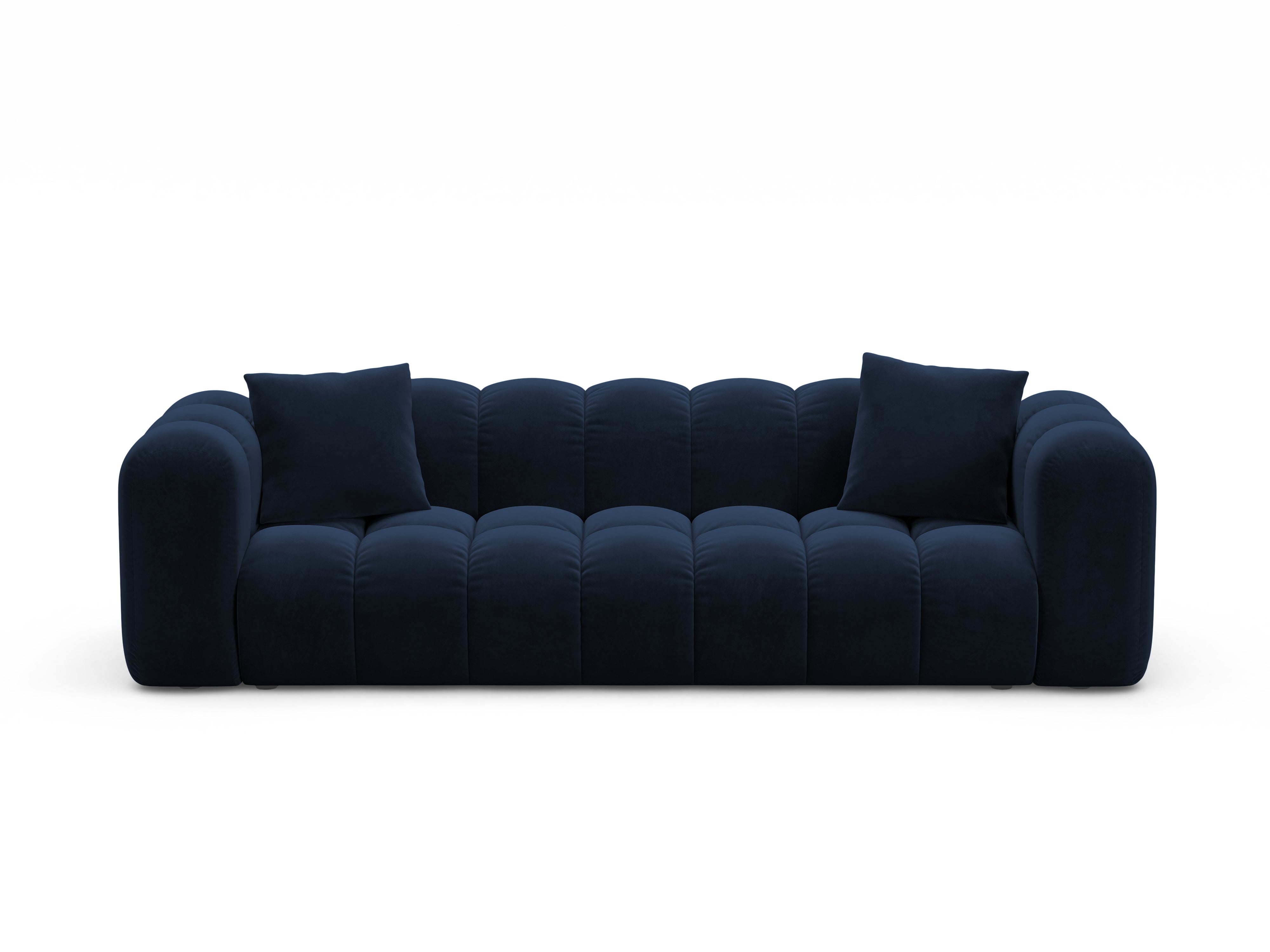 Sofa aksamitna z funkcja spania ASTRO granat królewski