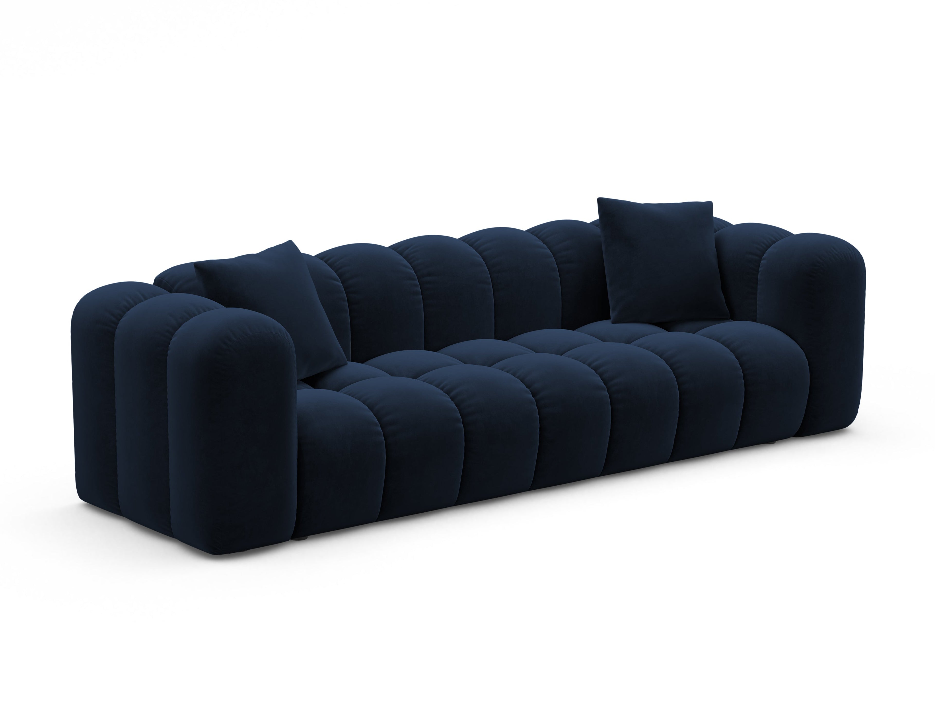 Sofa aksamitna z funkcja spania ASTRO granat królewski
