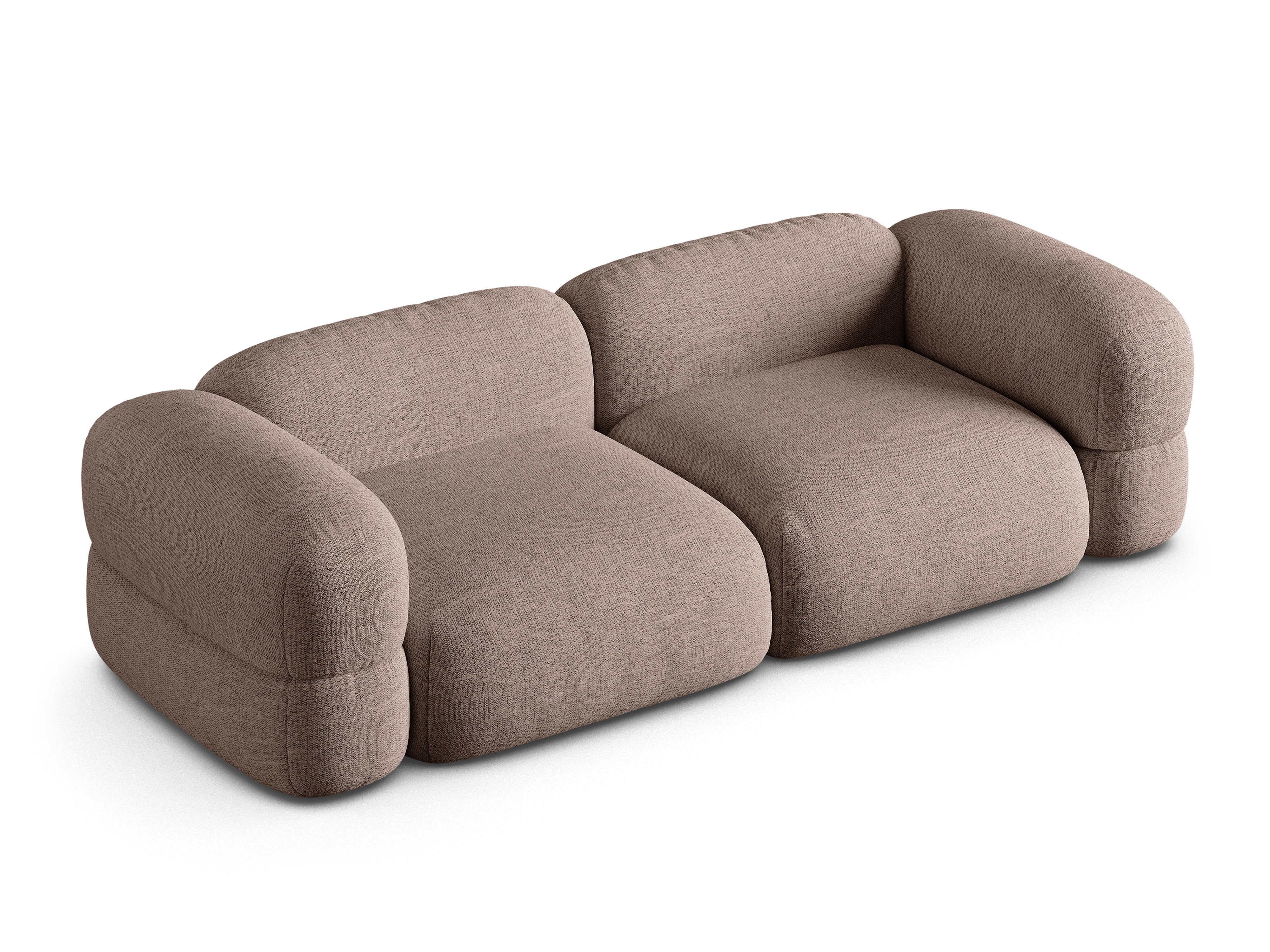 4-seater Sofa ROGER cappuccino chenille